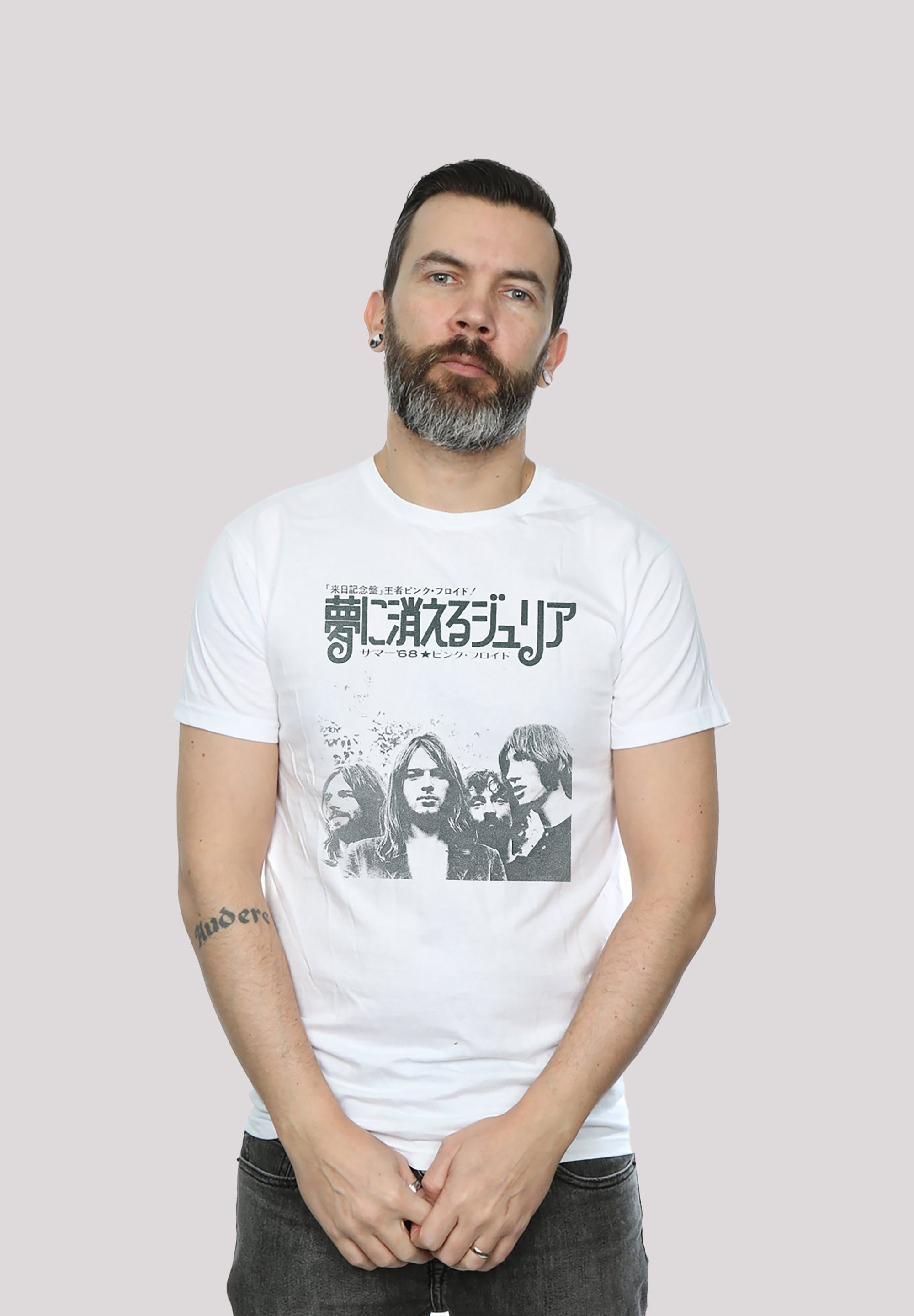 F4NT4STIC T-Shirt Pink Floyd Julia Dream Summer Print