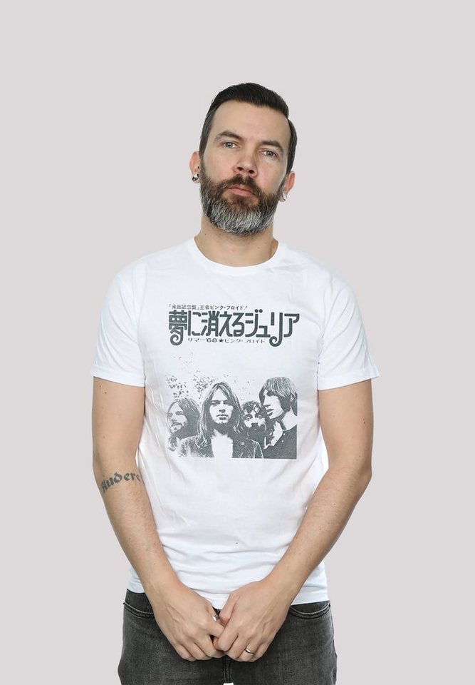 F4NT4STIC T-Shirt Pink Floyd Julia Dream Summer Print, Sehr weicher  Baumwollstoff mit hohem Tragekomfort