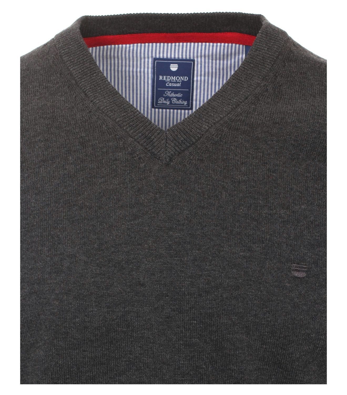 Redmond V-Ausschnitt-Pullover Pullover (1-tlg) hochwertige Qualität mit V-A günstig online kaufen