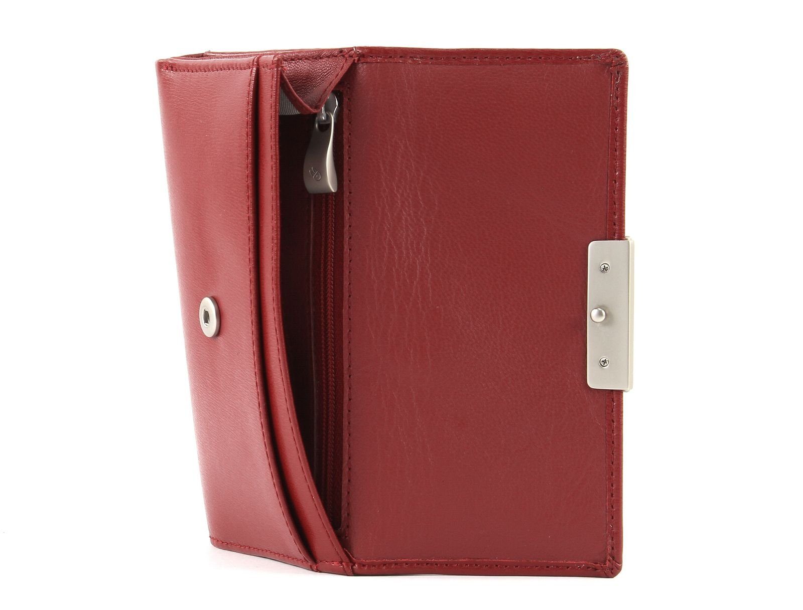Mandarina Duck Geldbörse Wallet with Flap, aus echtem Leder