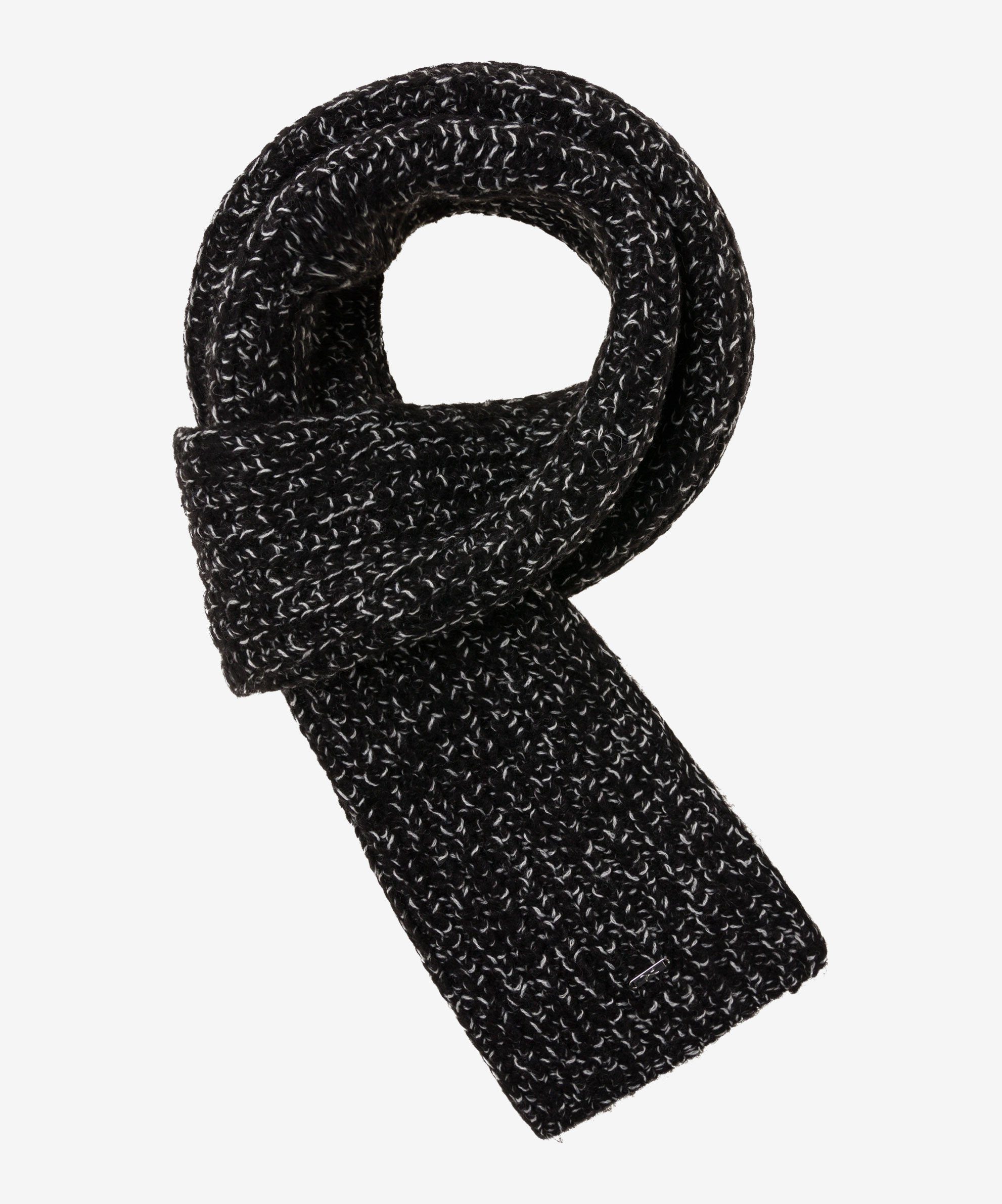 Strickschal Schal mit wertigen Lurexdetails