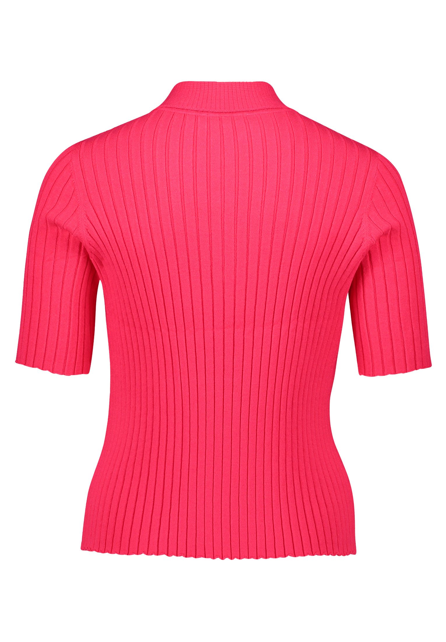 Cartoon Kurzarmshirt Damen mit Kragen (1-tlg)