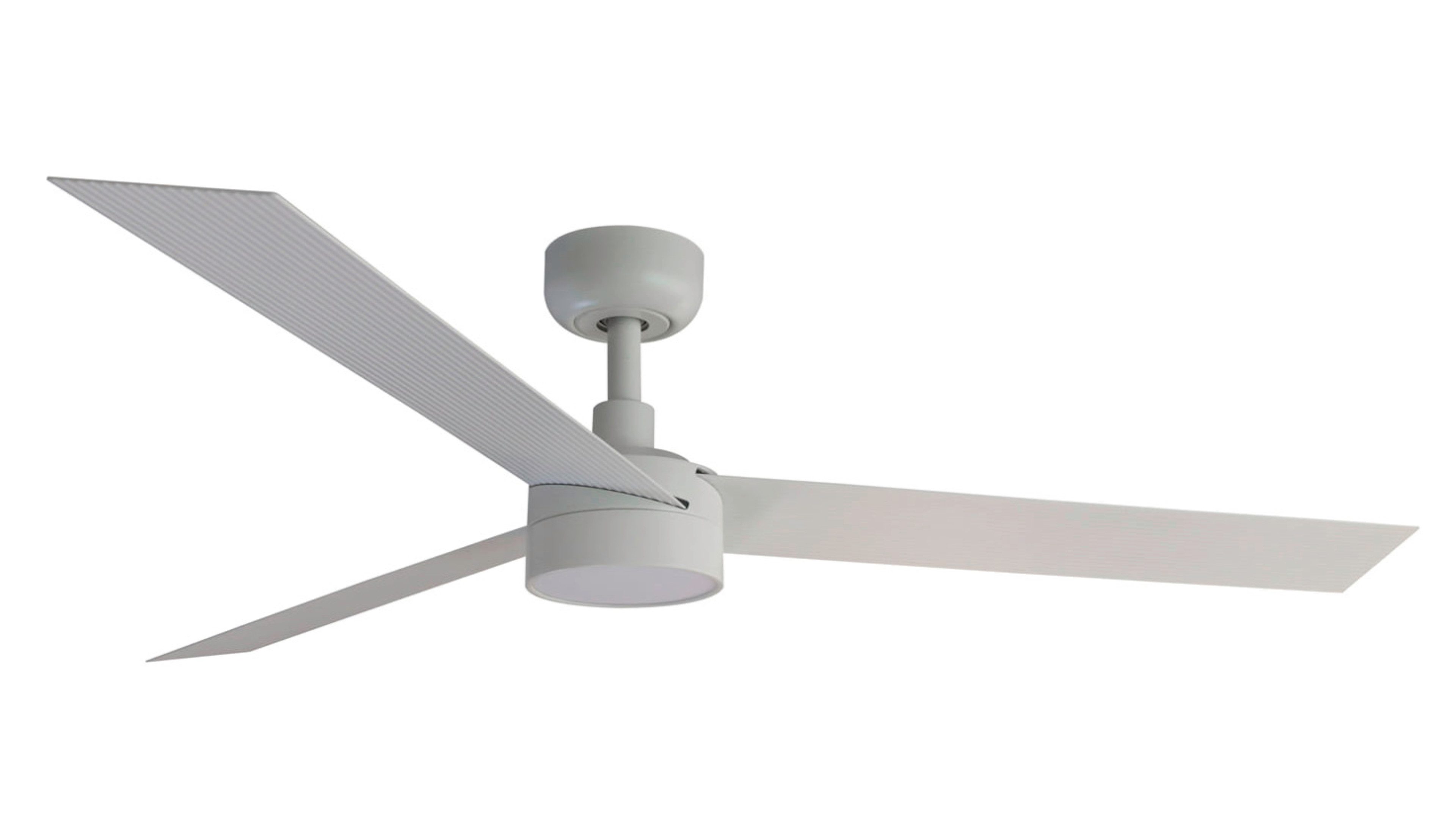 FARO Barcelona Deckenventilator Energiespar Deckenventilator Cruiser L Weiß mit LED, dimmbar