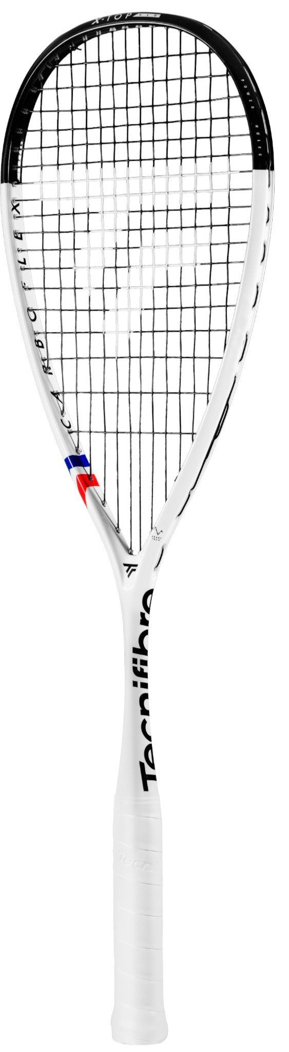 Tecnifibre Squashschläger Carboflex 135 Neo 135g/kopflastig 2026 weiss - besaitet