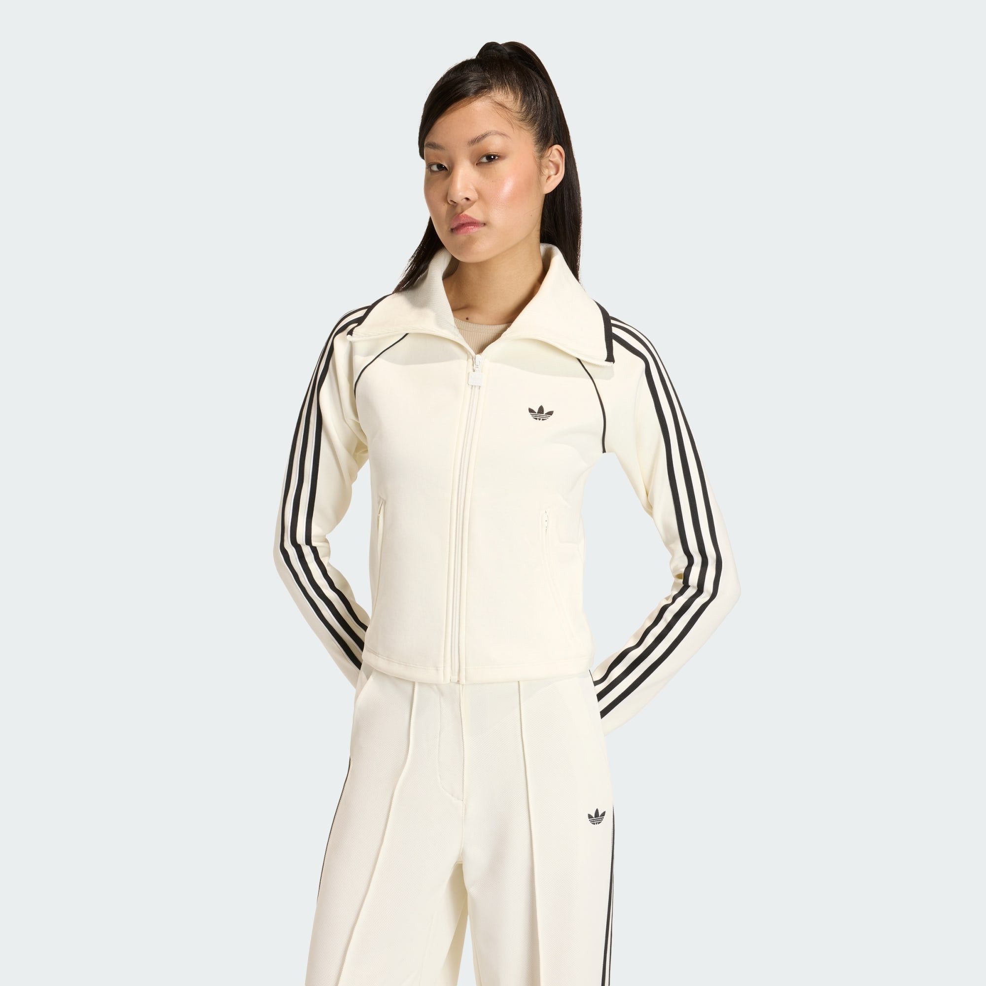adidas Originals Trainingstop SCHMAL GESCHNITTENES FIREBIRD TRACK TOP (1-tlg)