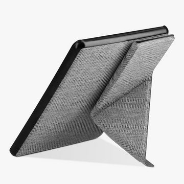 kwmobile E-Reader-Hülle Hülle für Amazon Kindle Paperwhite 11. Generation 2021, Stoff eReader Schutzhülle - Flip Cover Case