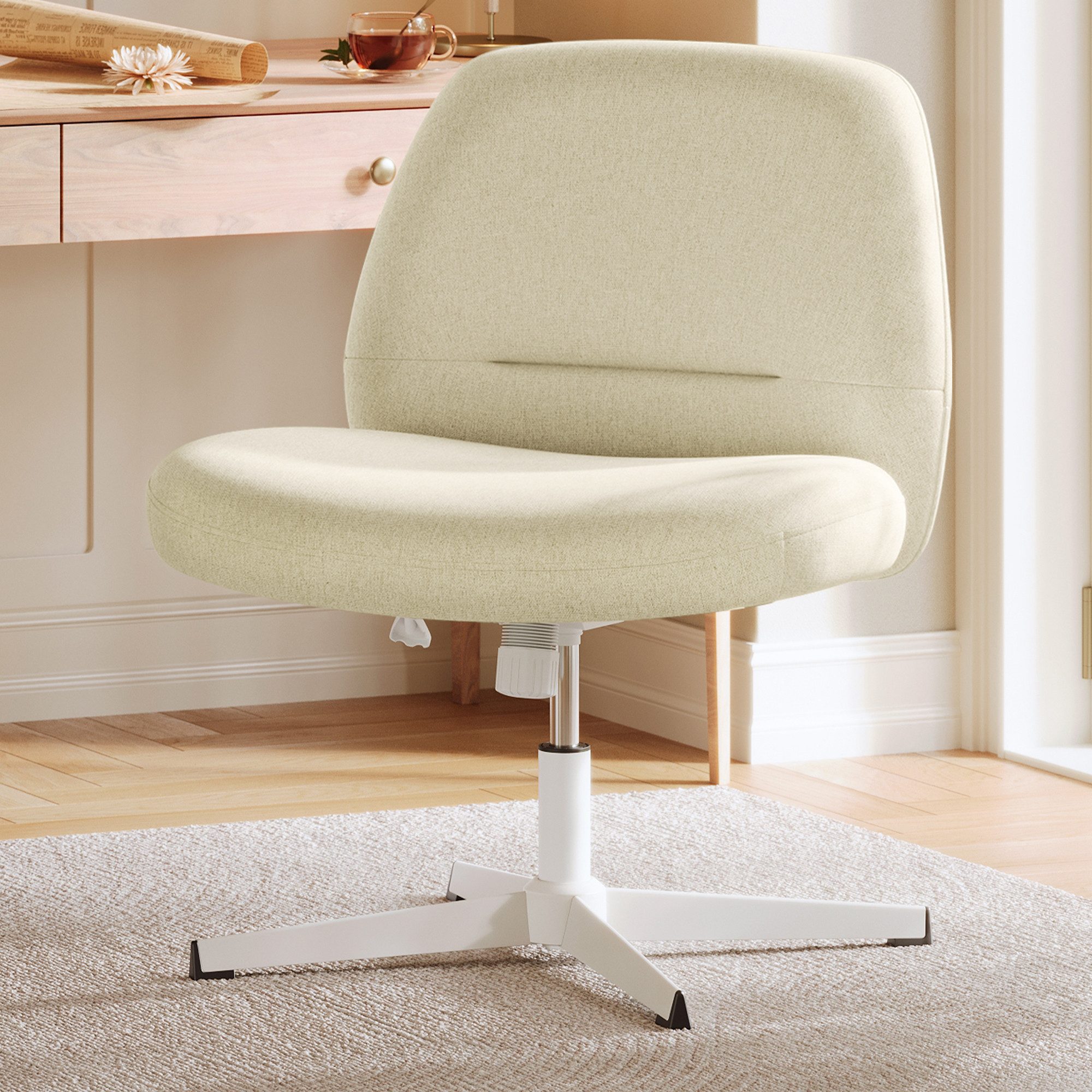 SONGMICS HOME Sessel, Schreibtischstuhl, Drehstuhl, modern günstig online kaufen