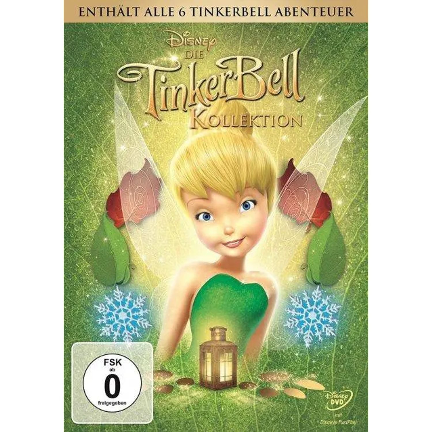 Walt Disney DVD Die Tinkerbell Kollektion