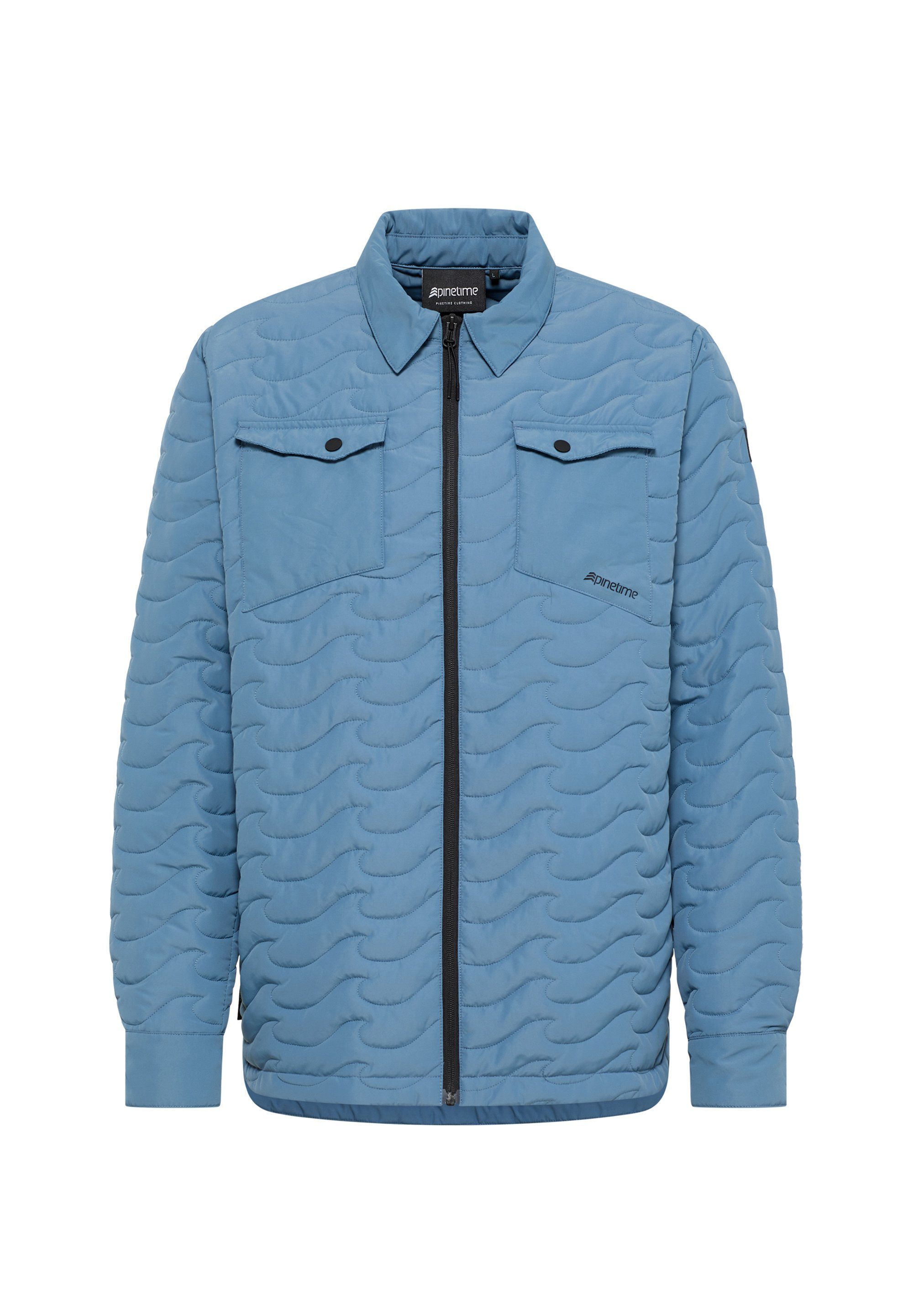 Jacket Insulated und gekleidet. Hemdjacke Sie unserer Wave Pinetime bluestone New stilvoll sind Steppjacke isolierten Mit warm Clothing