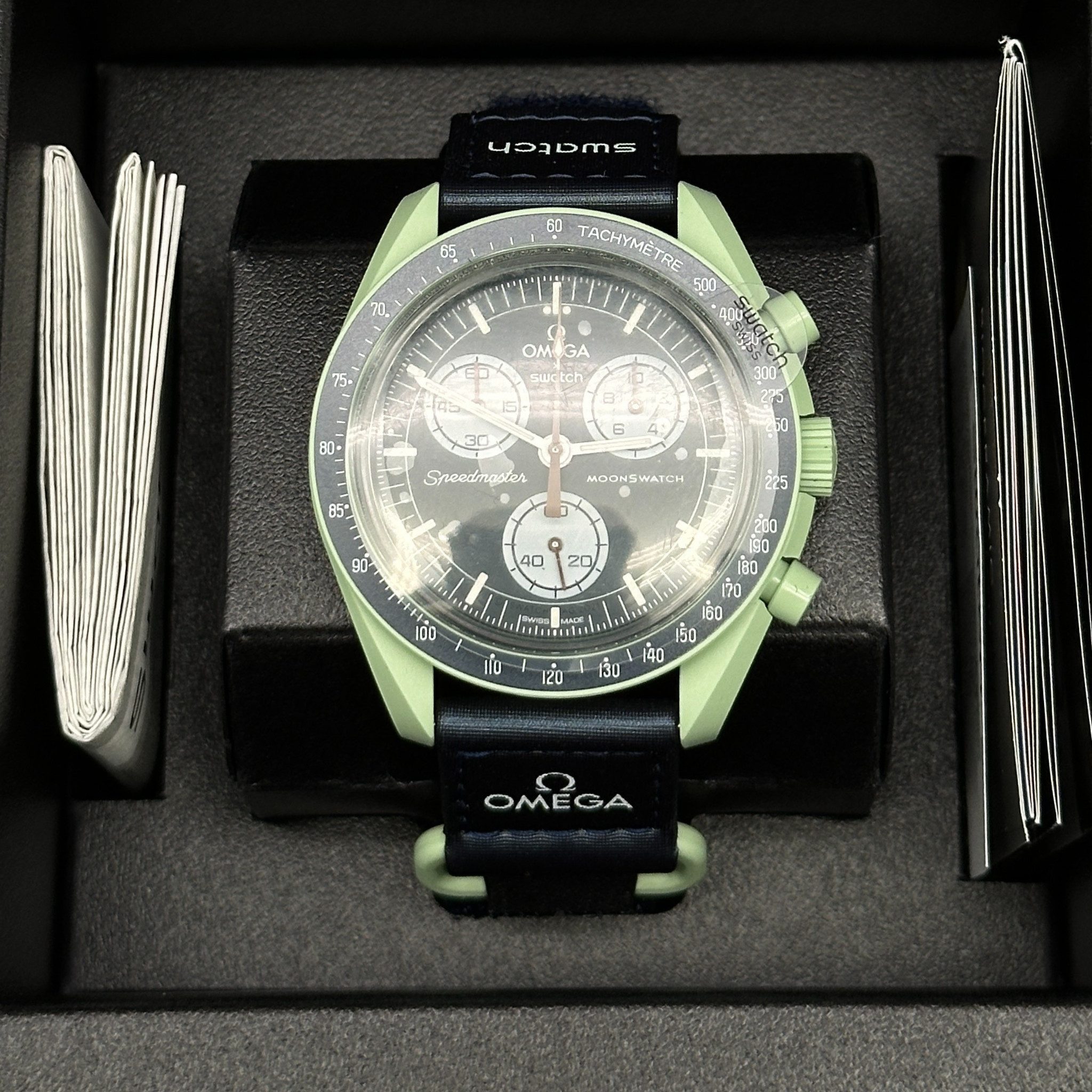 Swatch Chronograph Swatch x Omega Bioceramic Moonswatch Mission on Earth Mission on Earth, Moonswatch