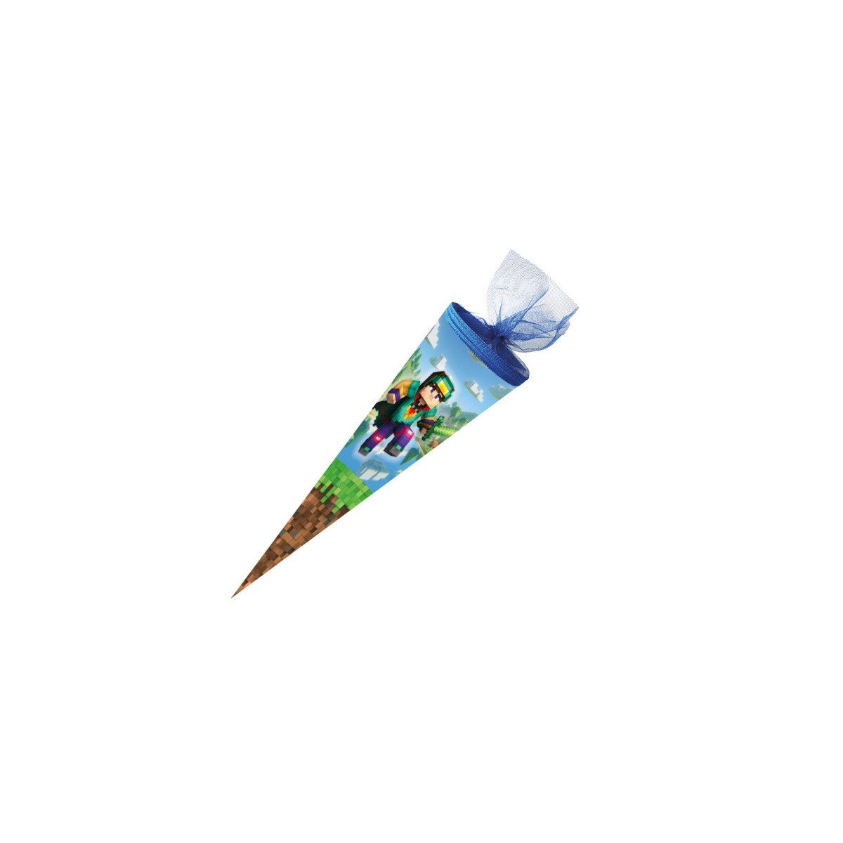 Nestler Schultüte Nestler Schultüte Blockscape 50cm mit Tüllverschluss