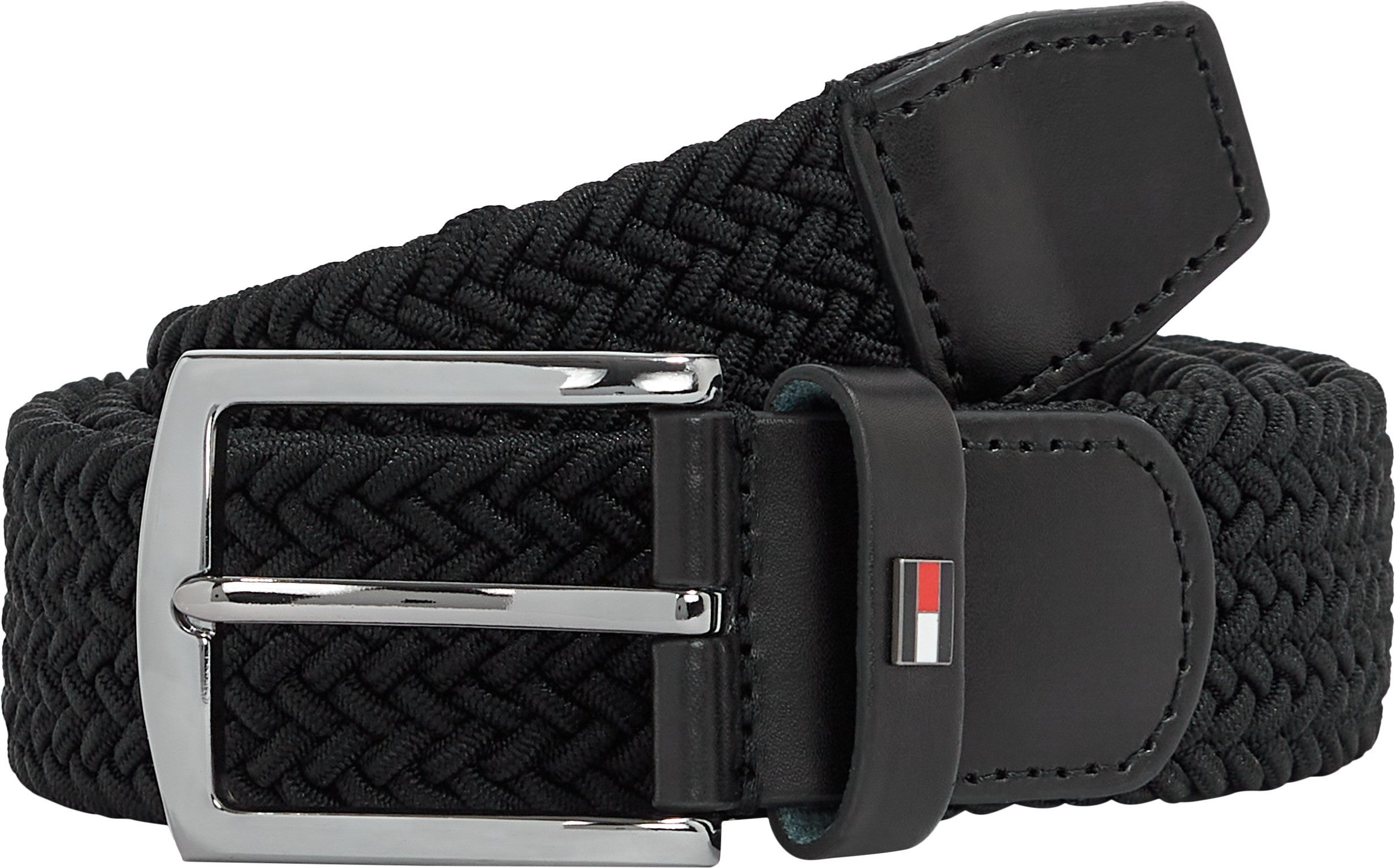 Tommy Hilfiger Flechtgürtel DENTON ELASTIC 3,5 cm breit Größenverstellbar günstig online kaufen