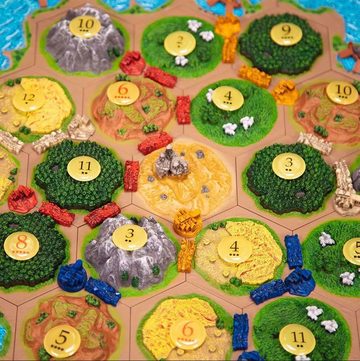 Catan Studio Spiel, Grundspiel CATAN - 3D Edition - Strategiespiel bis 4 Spieler