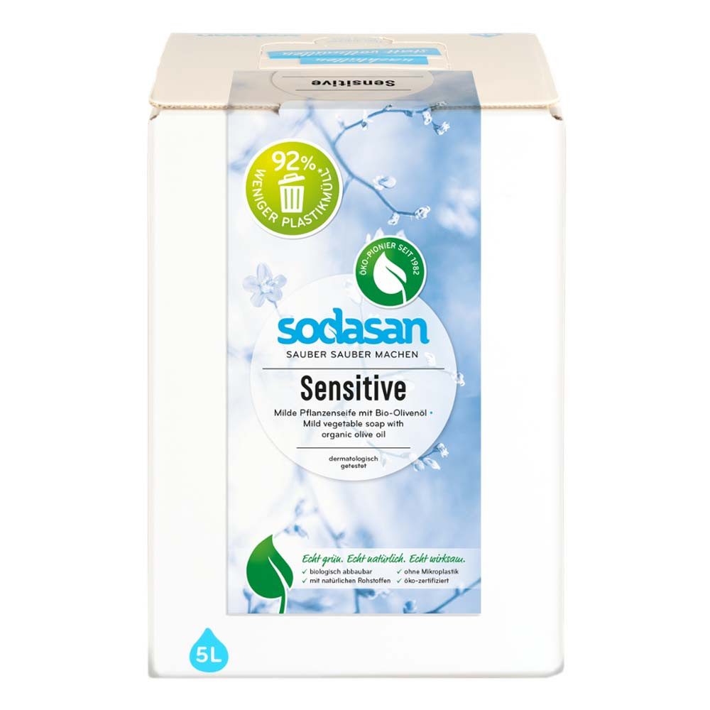 Sodasan Flüssigseife Liquid - Sensitive Seife 5L