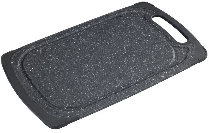 Maximex Schneidebrett 2in1, Aluminium, Polypropylen, Silikon, (1-St), wendbar, inkl. Auftauplatte, lebensmittelecht