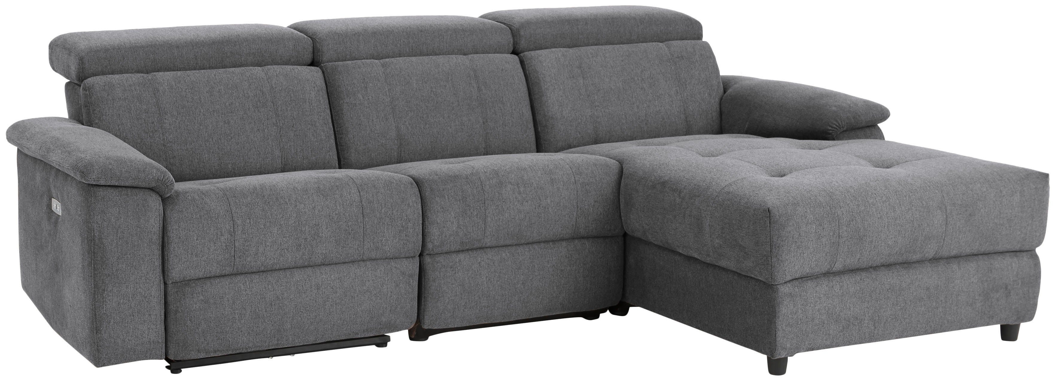 Home affaire Ecksofa Binado, L-Form, mit manueller oder elektrischer Relaxfunktion mit USB-Anschluss