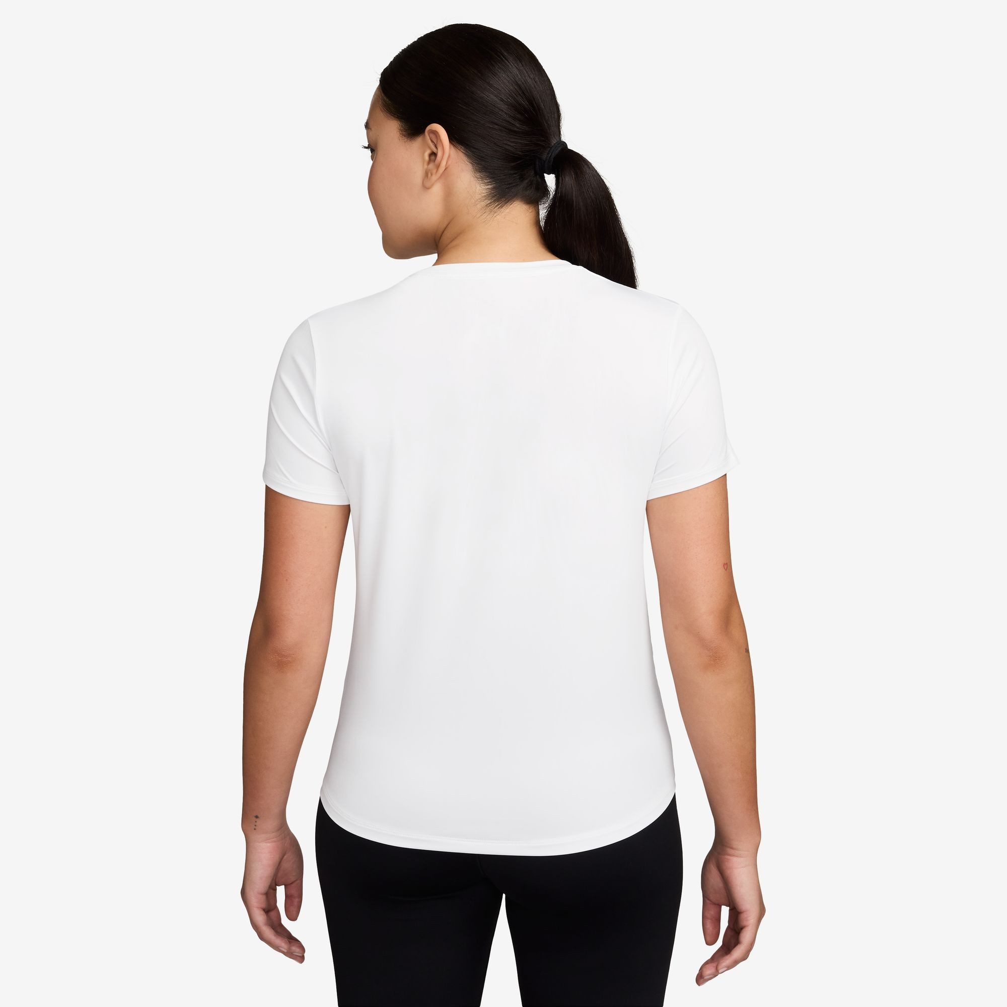 Nike T-Shirt W NK ONE CLASSIC DF SS TOP Kurzarm, mit Rundhalsausschnitt, aus Jersey-Material, normale Länge