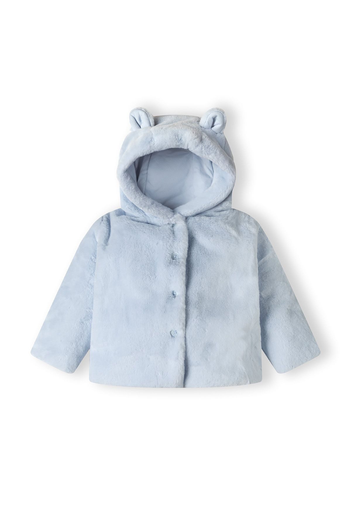 MINOTI Winterjacke Jacke aus Kunstfell (0-24m)