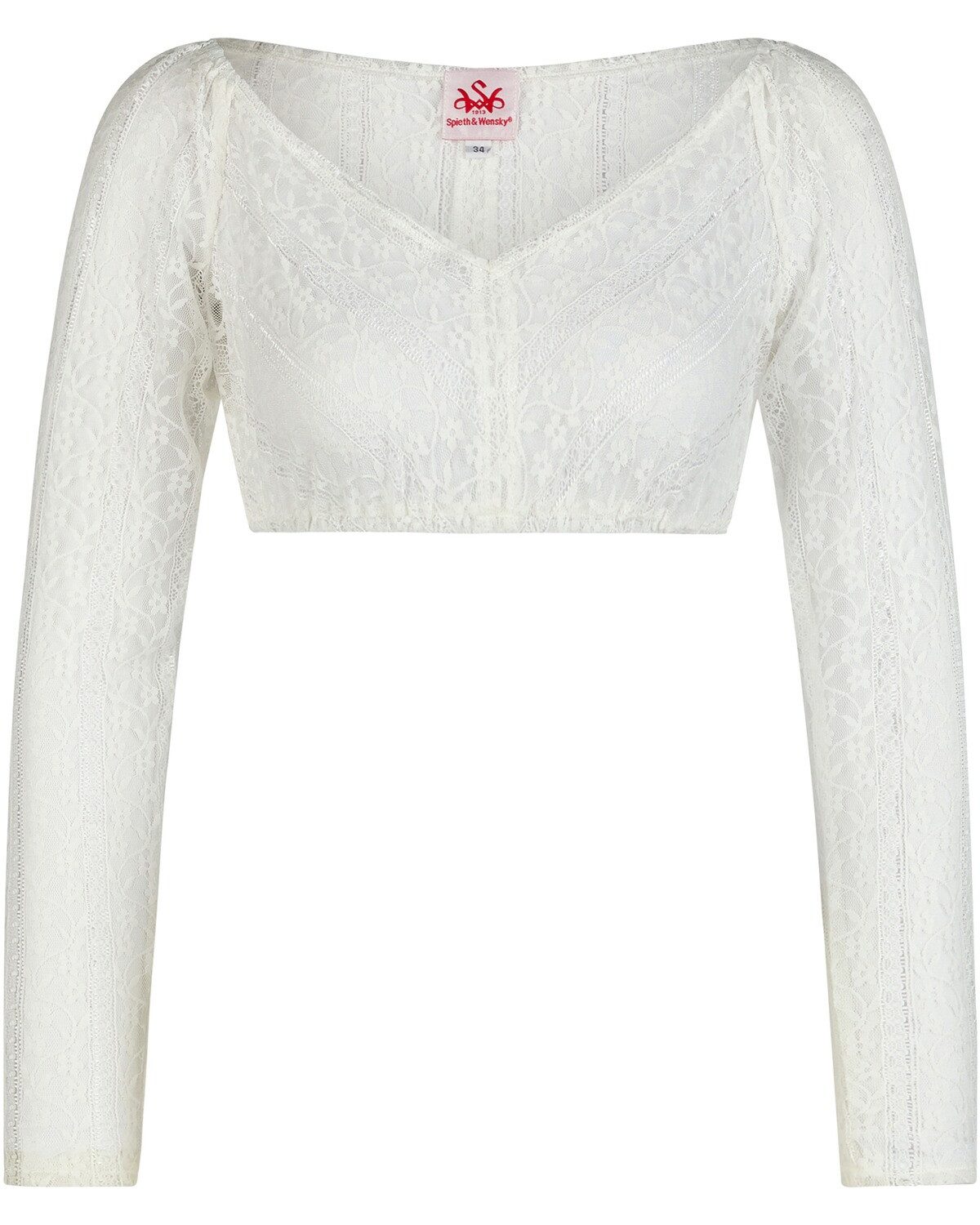 Spieth & Wensky Dirndlbluse Langarm-Dirndlbluse Hildis