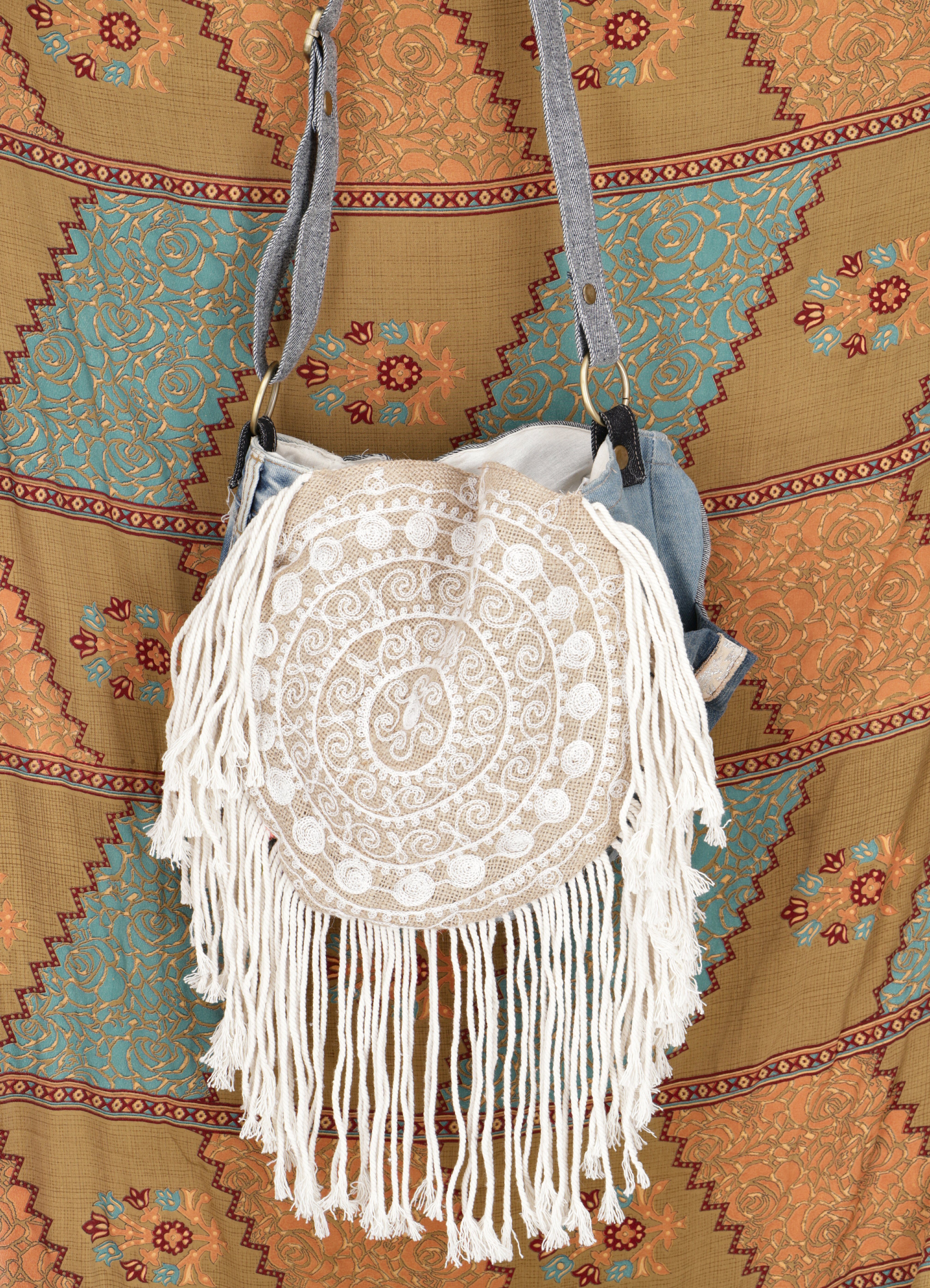 Guru-Shop Schultertasche Boho Schultertasche, Hippie Tasche, günstig online kaufen