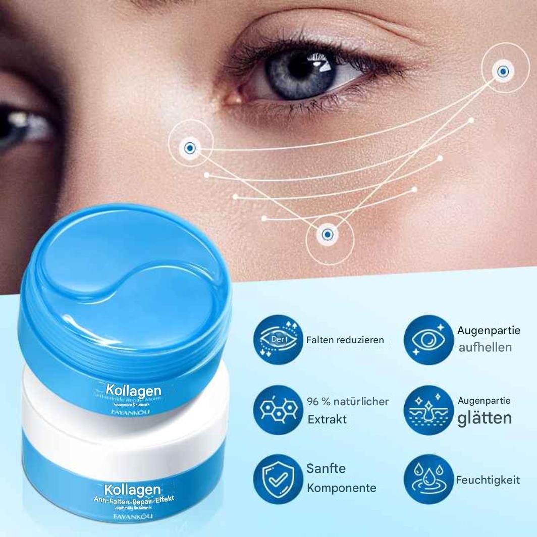 Montegoni Augenpads Kollagen Anti-Falten-Repair – Feuchtigkeitsspendende Pflege