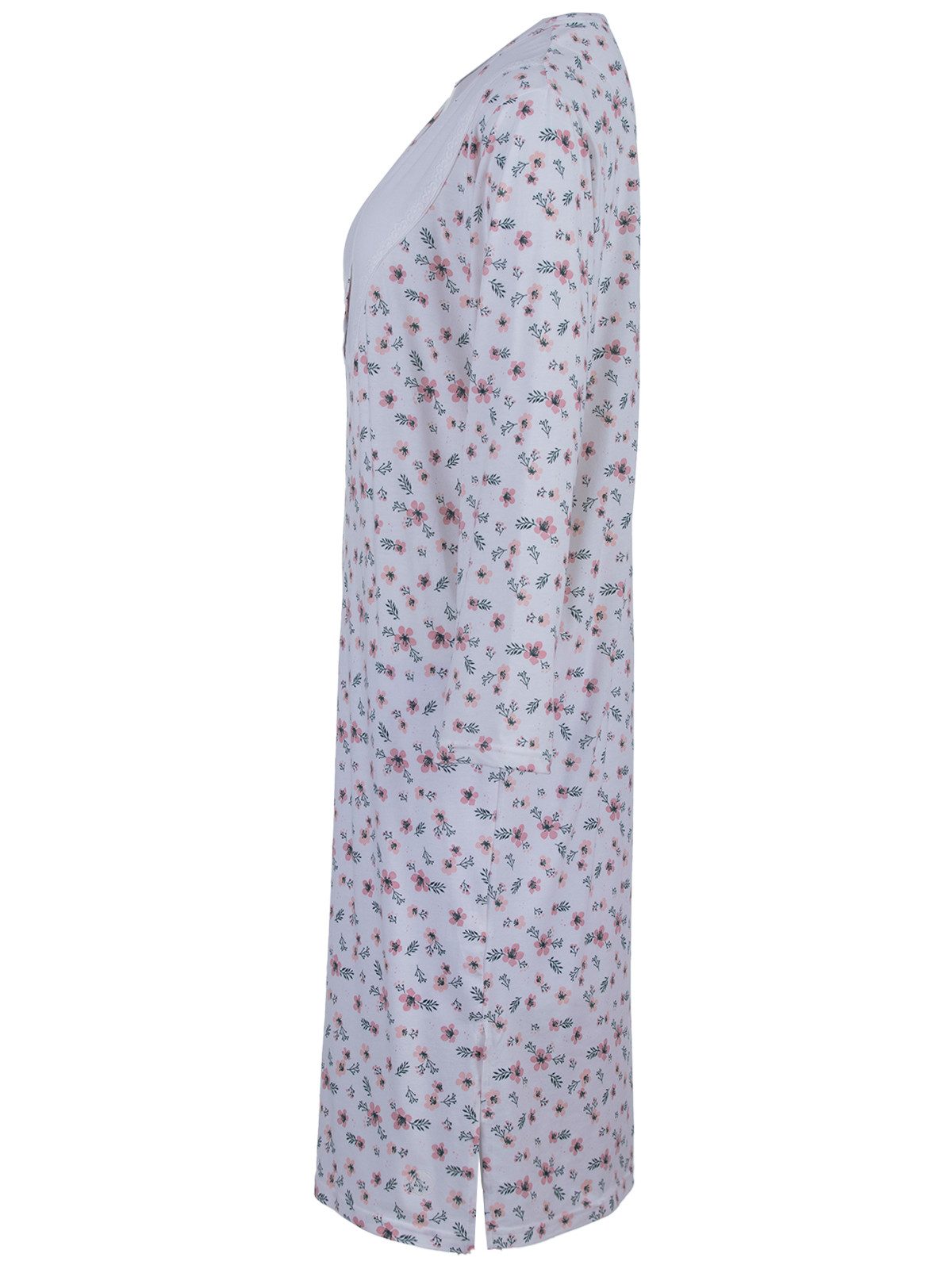 zeitlos Nachthemd Nachthemd Langarm - Blüten Zweige Spitze günstig online kaufen