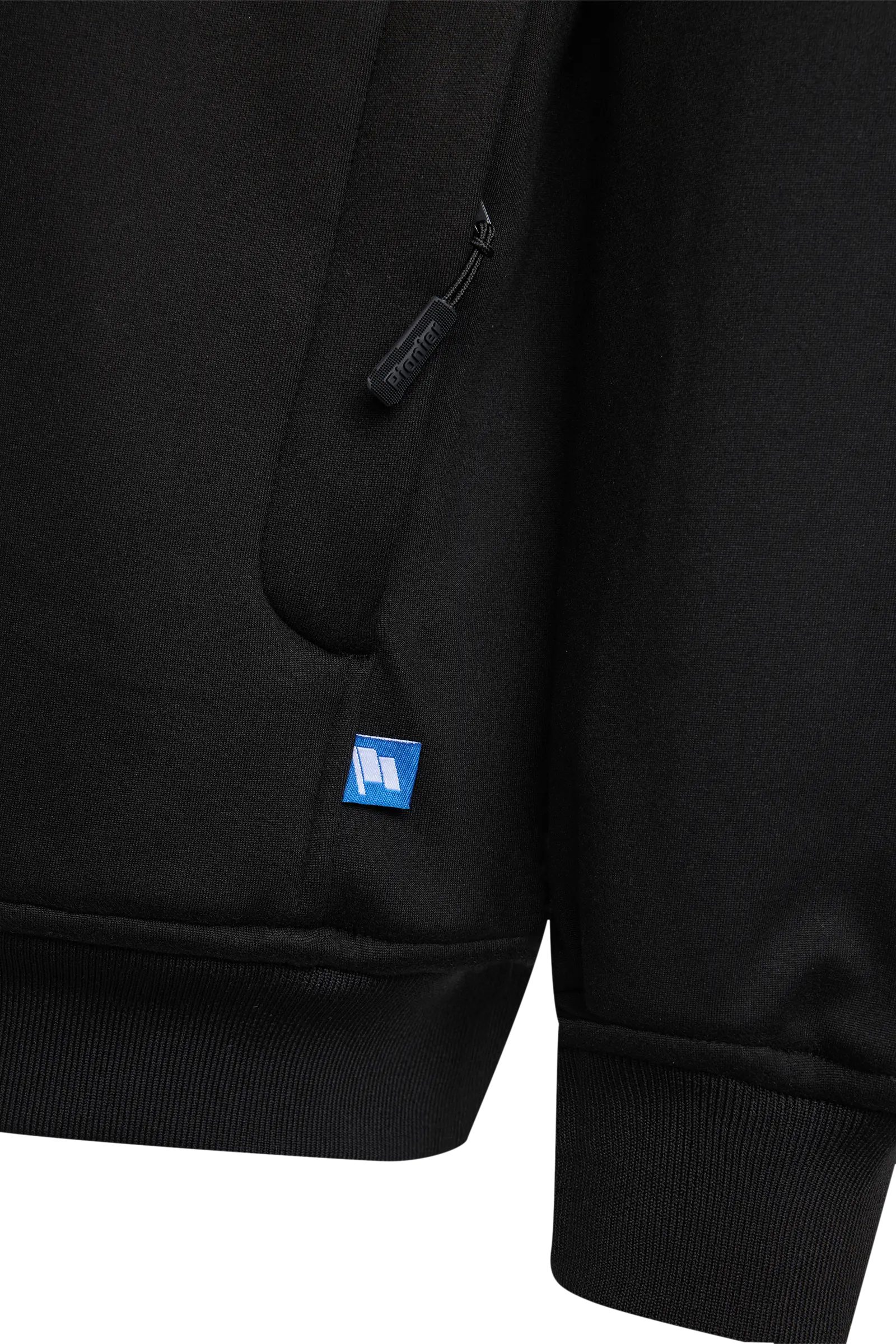PIONIER WORKWEAR Hoodie Pionier Sweat Hoodie mit Zipper an den Seitentaschen 11012