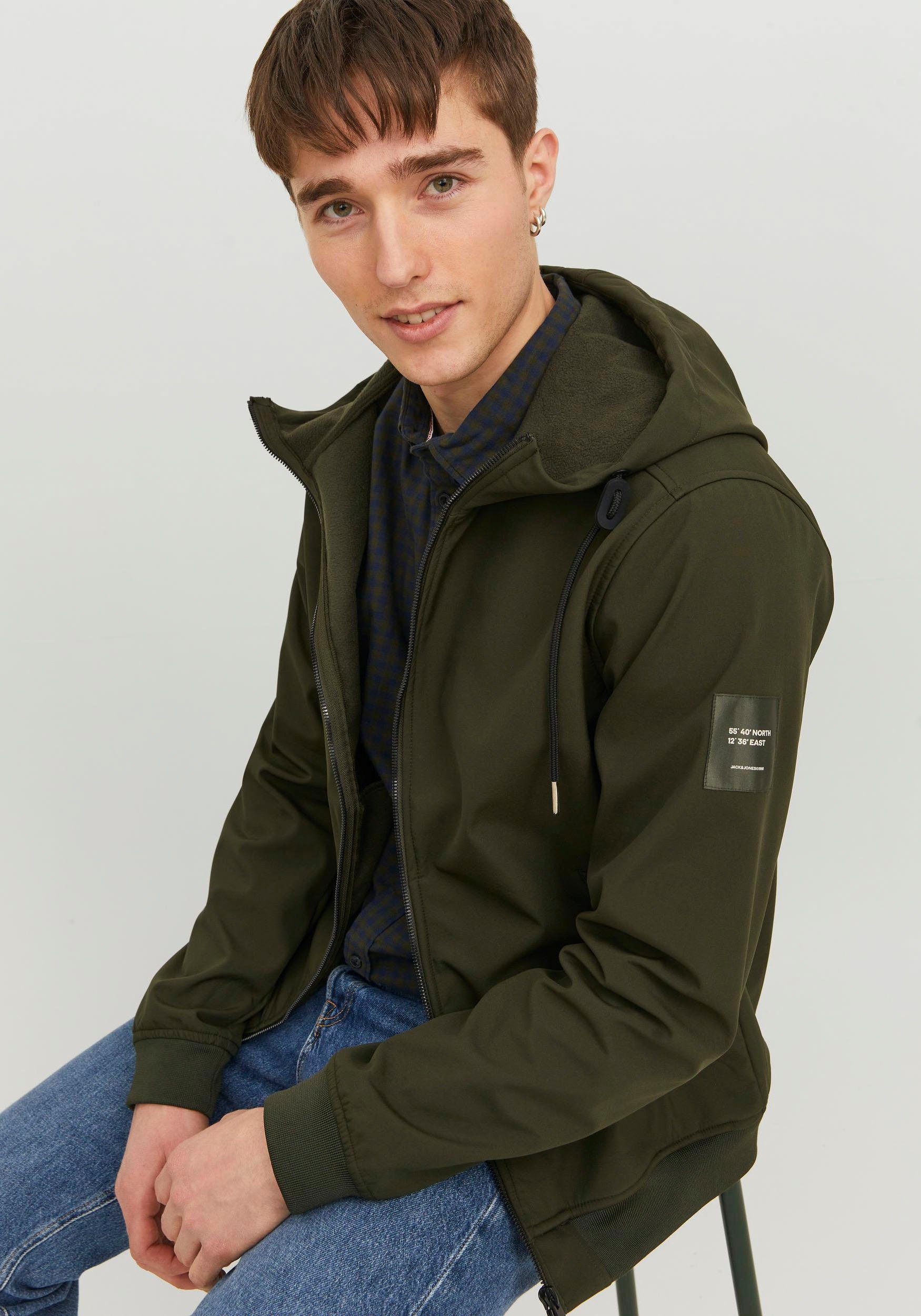 Jack & Softshelljacke NOOS Rosin JJEBASIC SOFTSHELL Jones HOOD