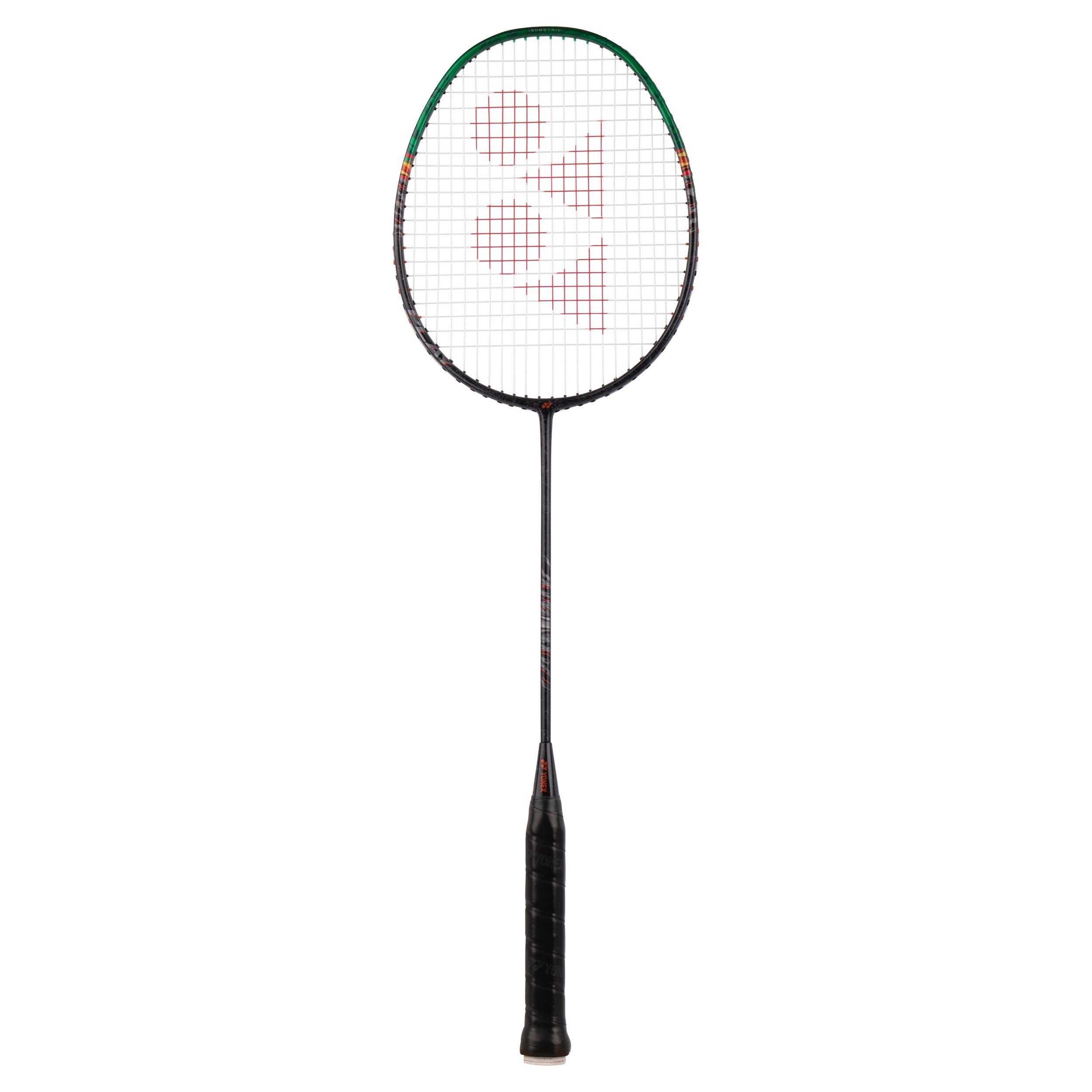 Yonex Badmintonschläger Astrox 99 Play (kopflastig, mittel) 2025 schwarz/grün - besaitet, Gewichtsklasse: 4U/G5