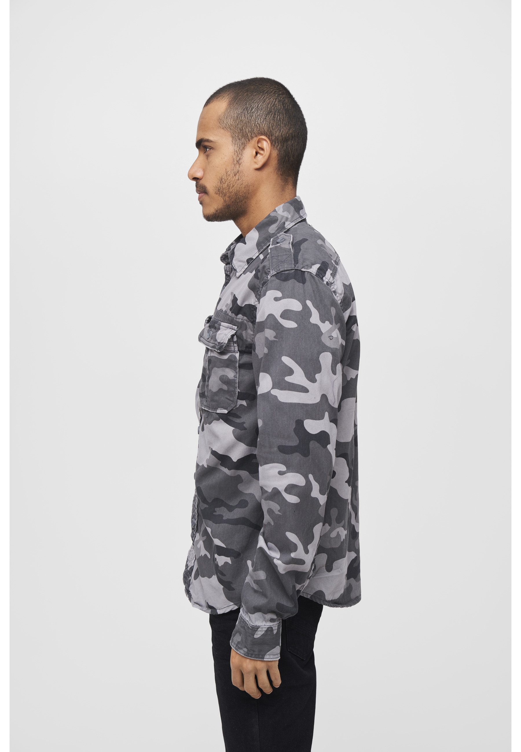 Brandit Langarmhemd Brandit Herren Vintage Shirt (1-tlg)