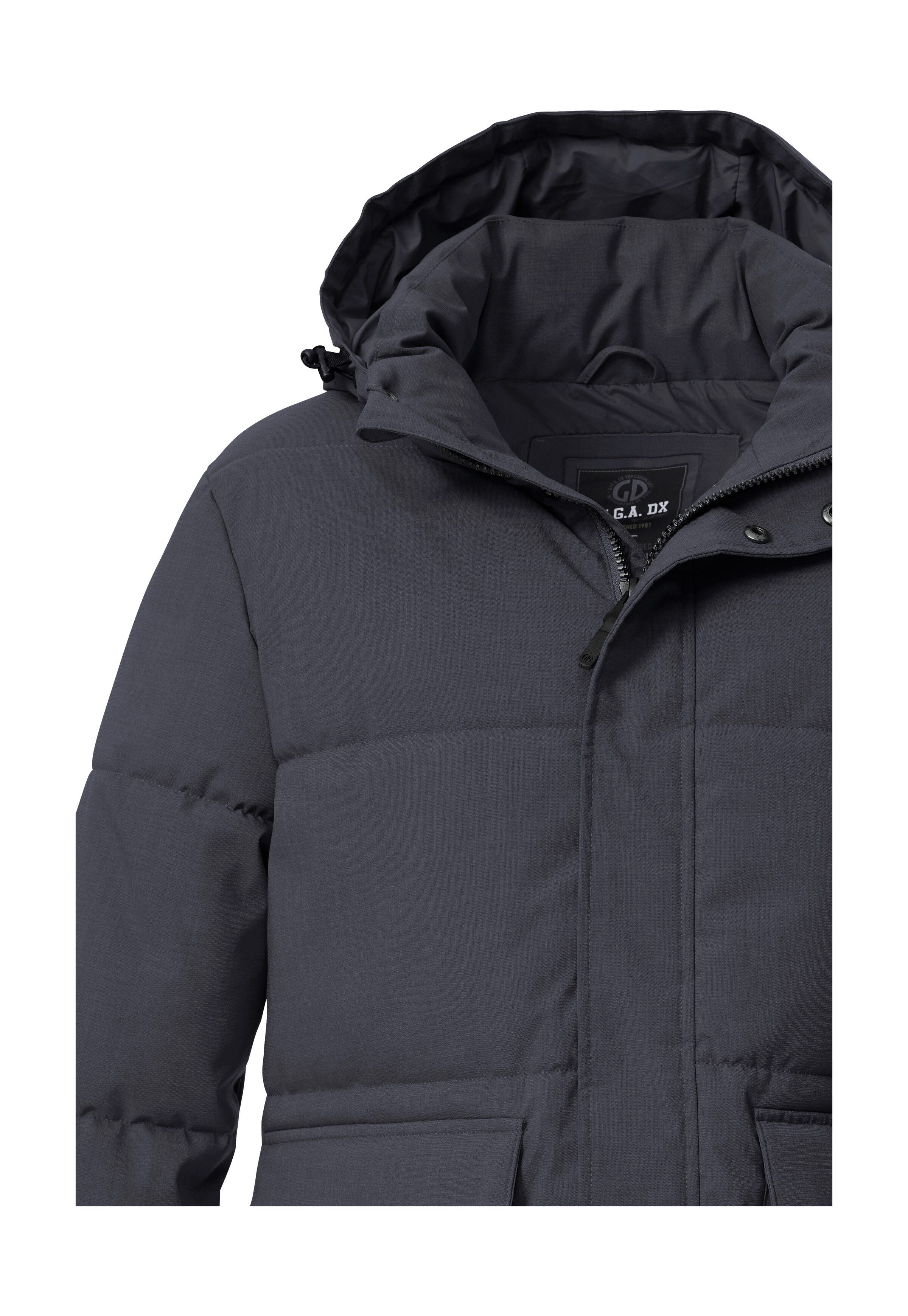G.I.G.A. DX by killtec Steppjacke GW 26 MN QLTD JCKT Wasserabweisende Herrenjacke, abnehmbare Kapuze, recycelte Materialien