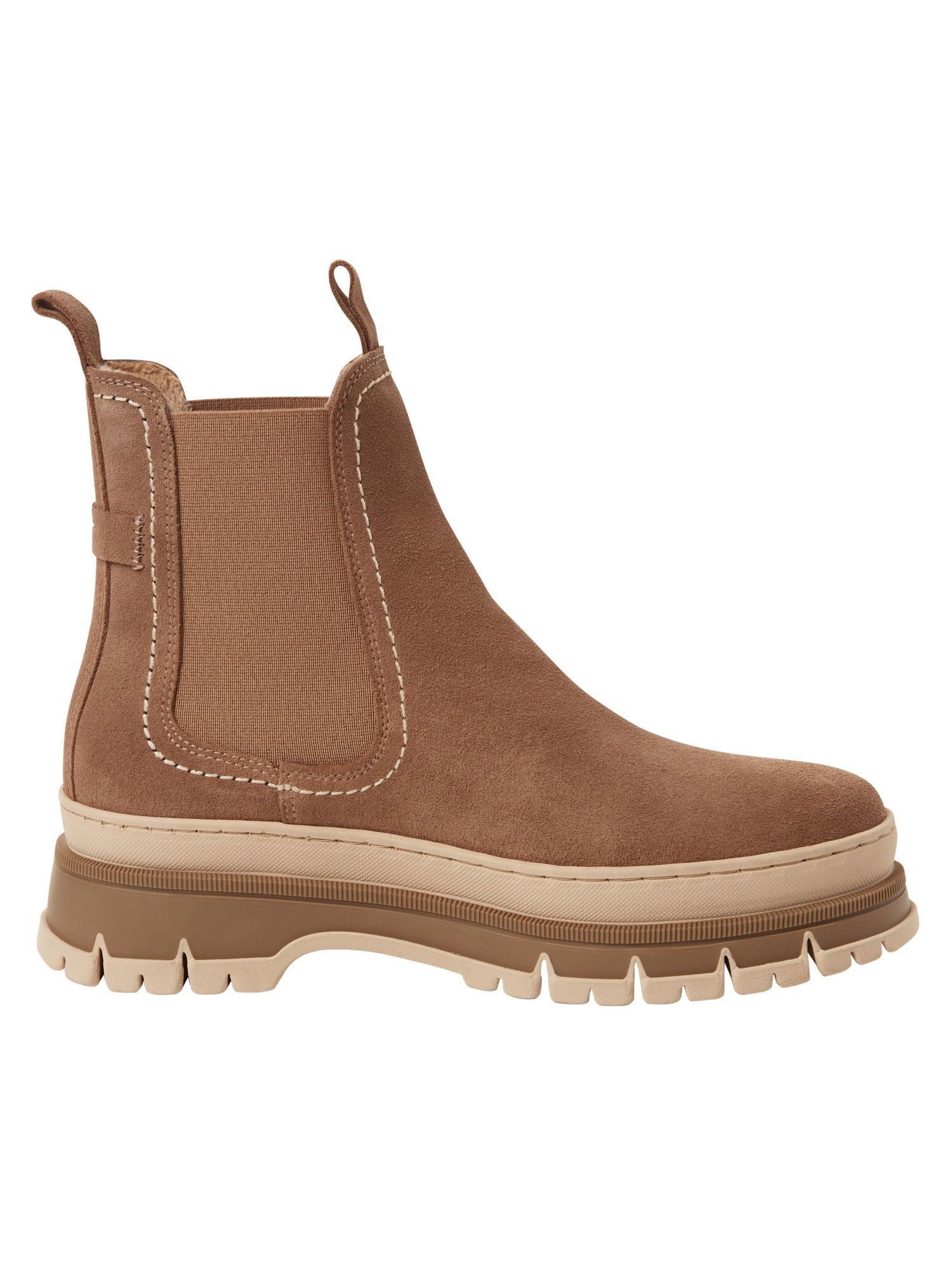 Tamaris COMFORT-Lining, Removable Sock aus Leder Chelseaboots COMFORT-Lining