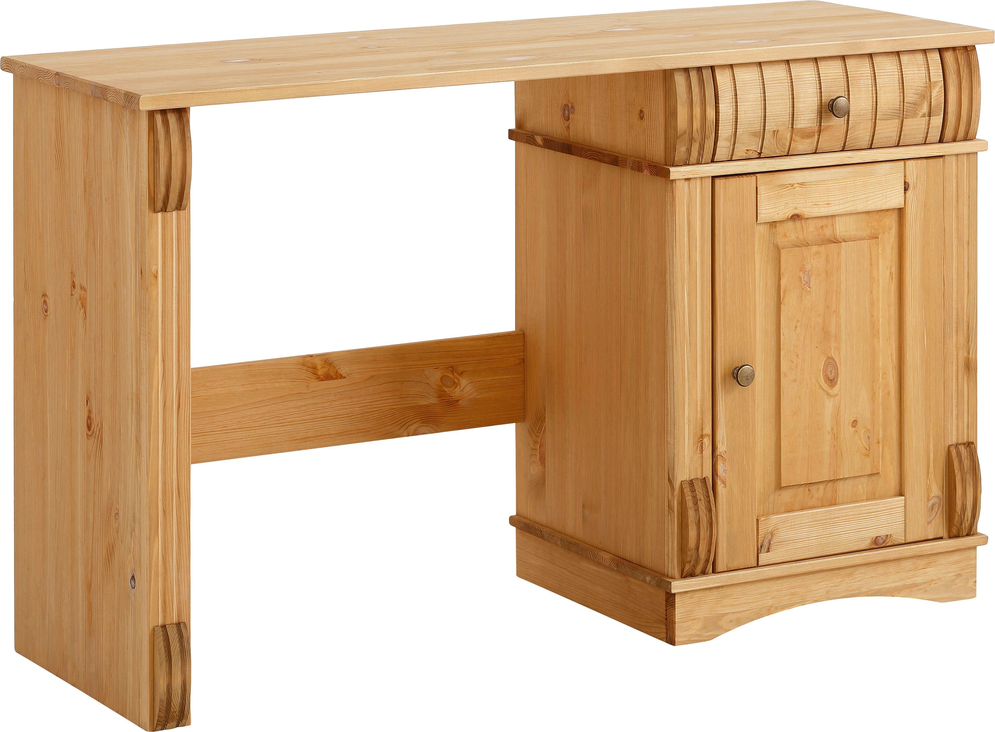 Home affaire Schreibtisch Teresa (Maße (B/T/H): 120/37/73 cm), Computertisc günstig online kaufen