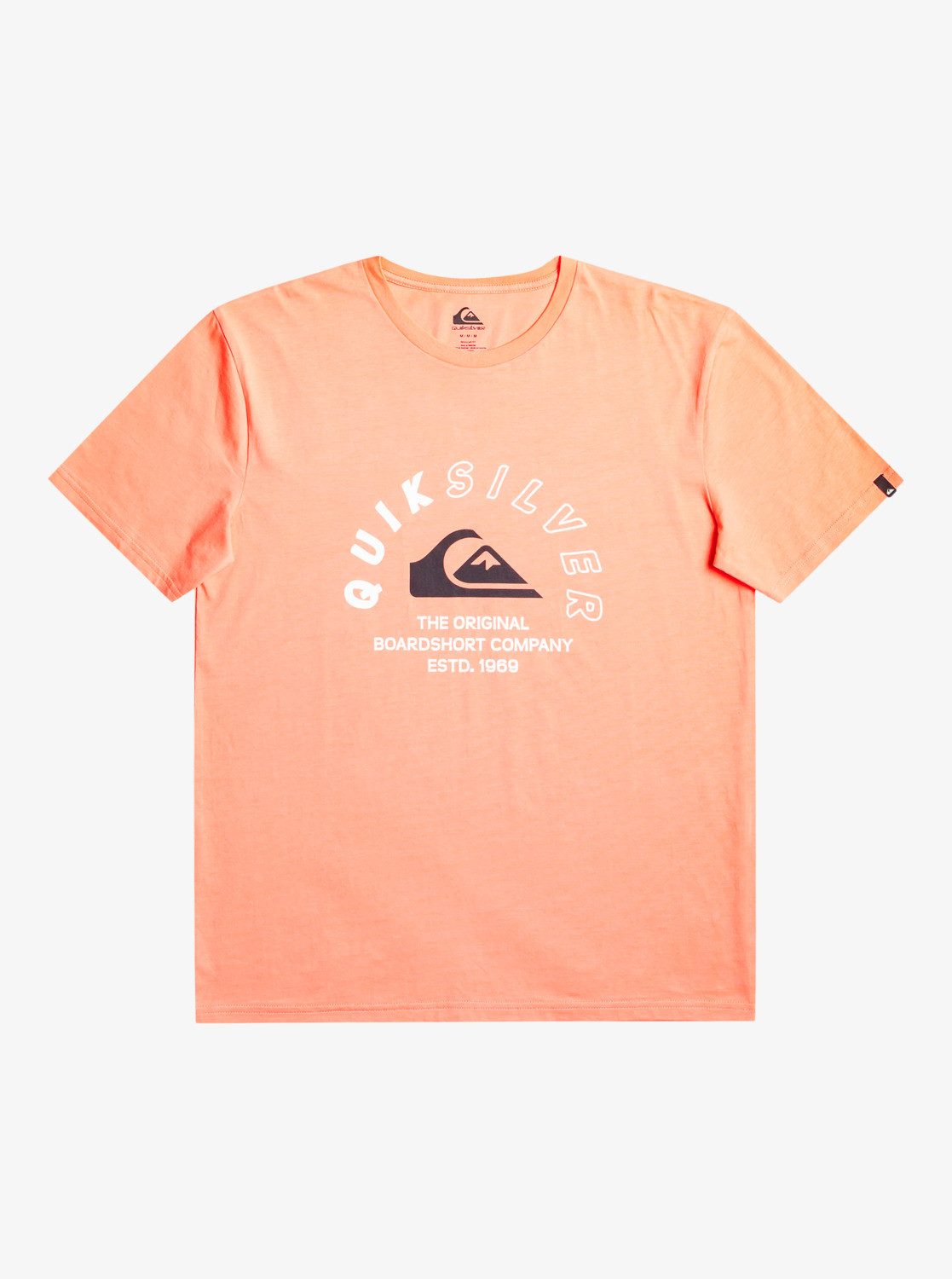 Fresh Quiksilver T-Shirt Mixed Signals Salmon