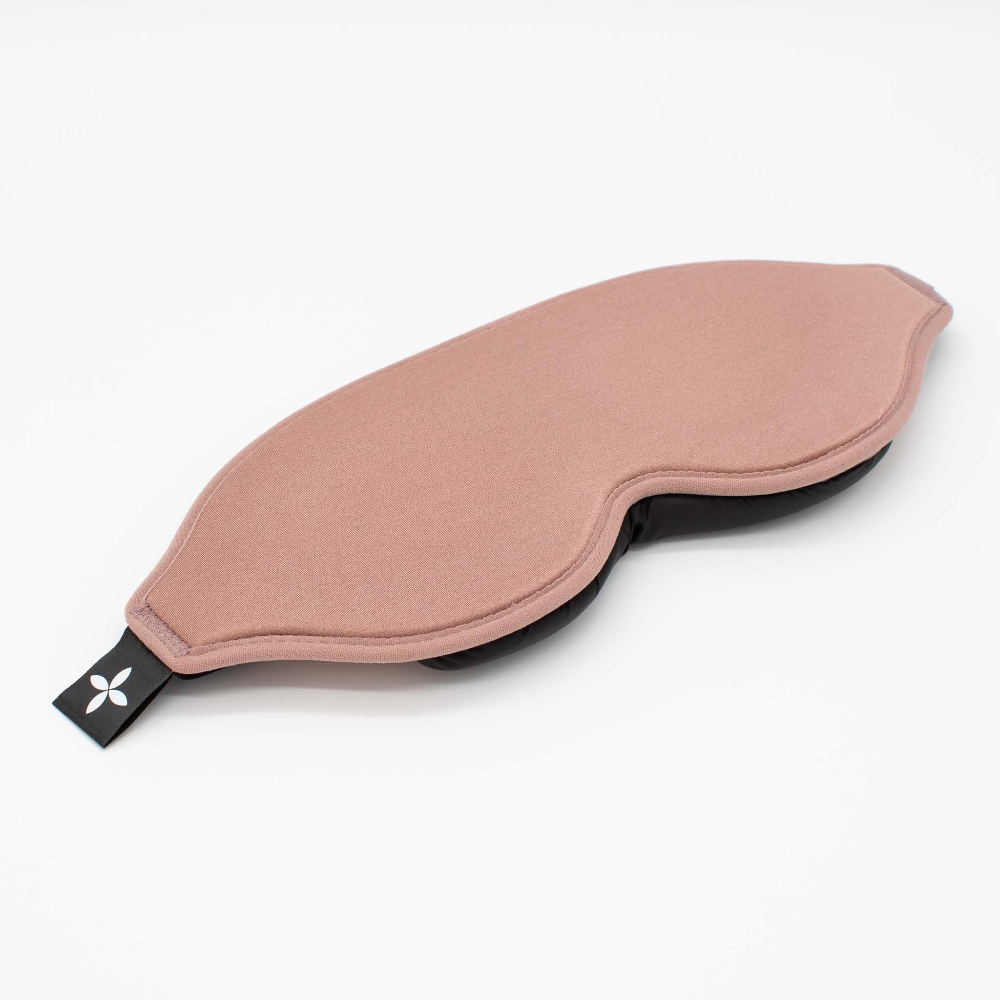 shapevital.de Schlafmaske Schlafmaske Deluxe mit angenehmer Augenpolsterung rosé, individuell verstellbar und lichtdicht