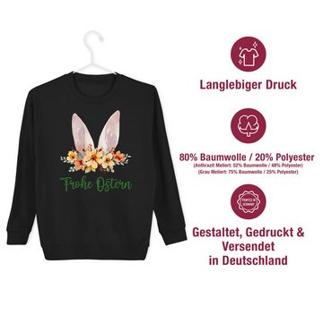 Shirtracer Sweatshirt Frohe Ostern Hasenohren Osterüberraschung Ostern Mini Geschenke Osterk Geschenk Ostern