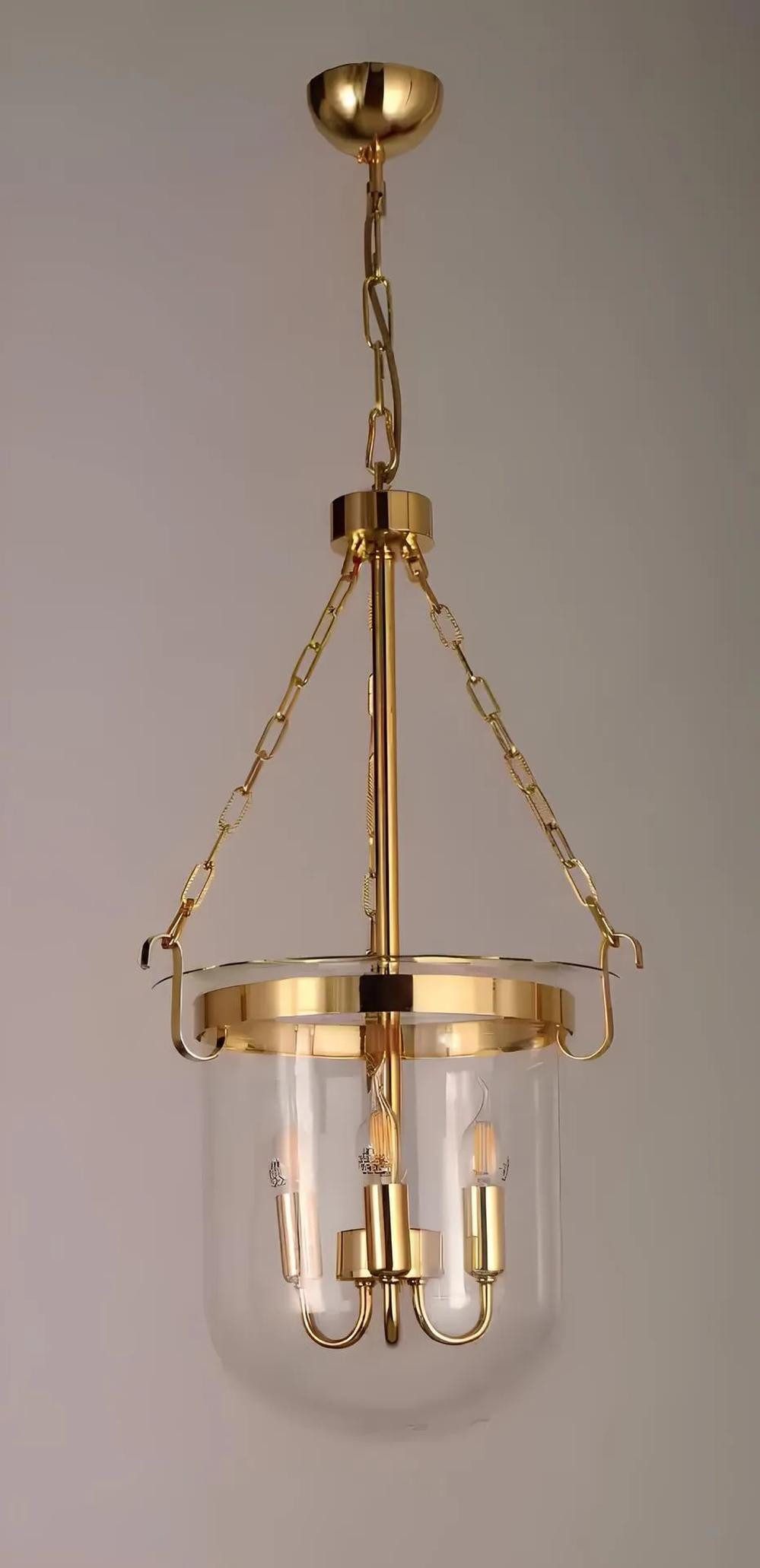 Xlmoebel Kronleuchter Goldener Kronleuchter aus Metall mit eleganter Lichtgestaltung, Hergestellt in Europa