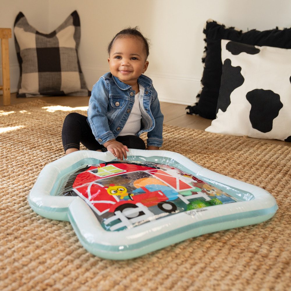 Baby Einstein Wasserspielmatte Farm Explorers Cal's Sensory Barn, mit Wasser befüllbar – Bild 2 von 5