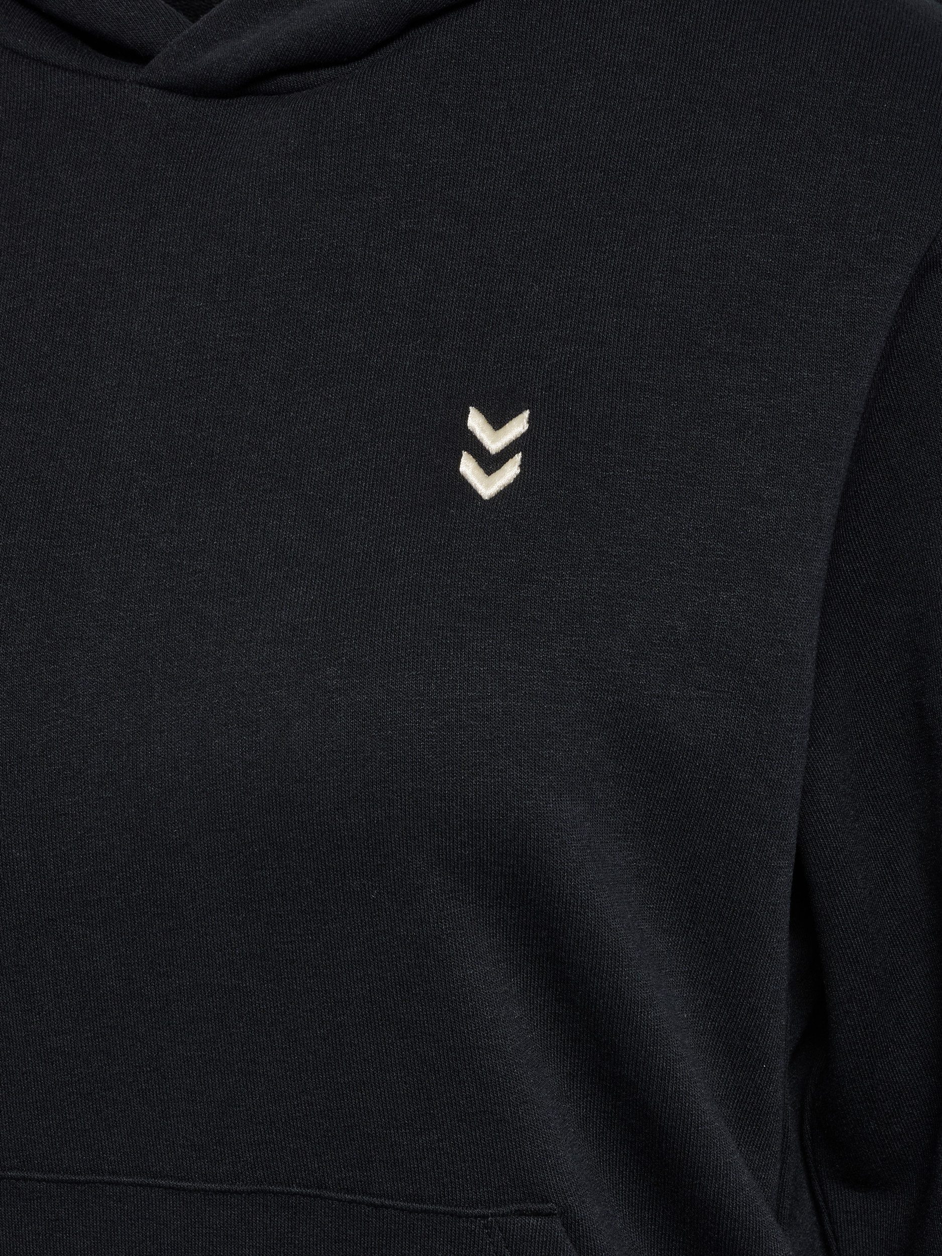hummel Kapuzensweatshirt HMLPULSE W SWEAT HOODIE normale Passform, mit Kapuze, mit gesticktem Chevron-Logo