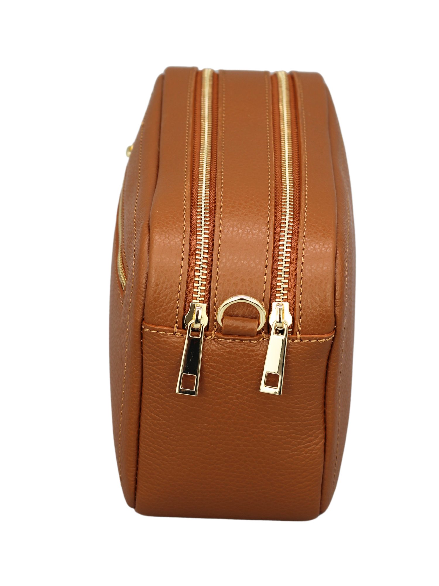 Adel Bags Schultertasche GALA aus echtem Leder, Umhängetasche für Damen mit 2 Riemen, echtes Leder, hergestellt in Italien – Bild 5 von 5