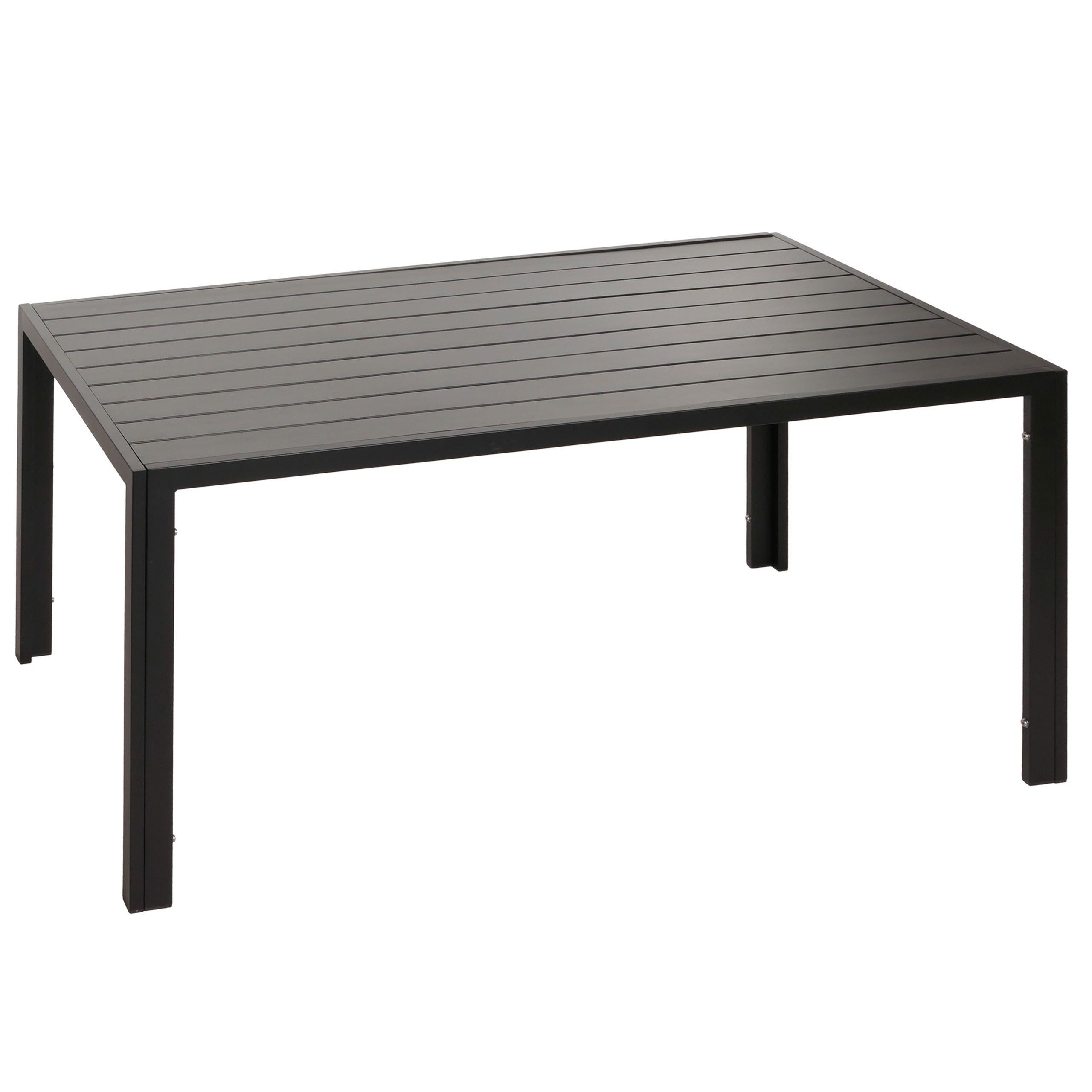 Gartentisch Alu-Esstisch wetterfest Bistrotisch Farbe