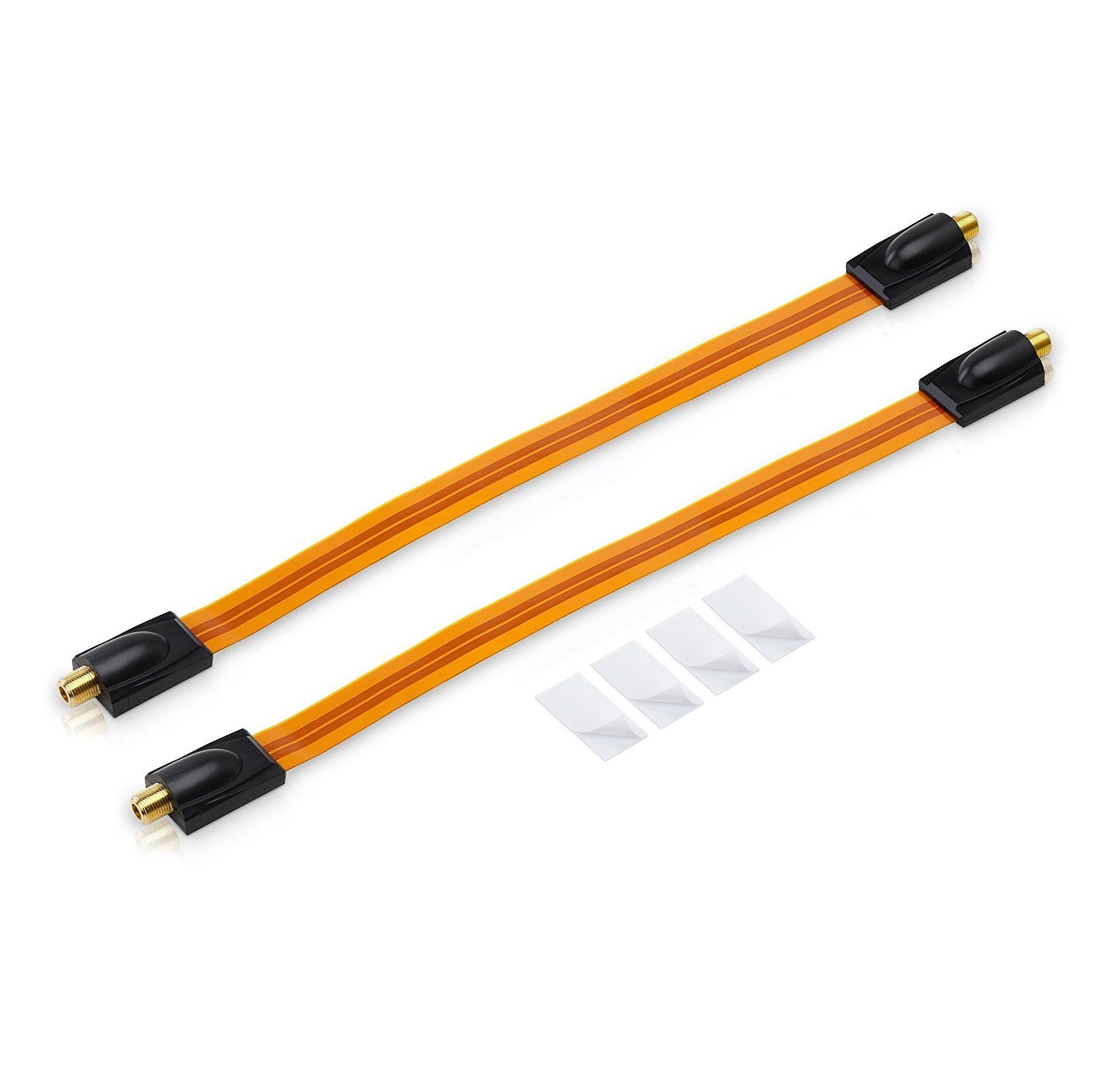 koaxial Premium SAT inkl. Fensterdurchführung für Kabel SAT-Kabel conecto 2x conecto