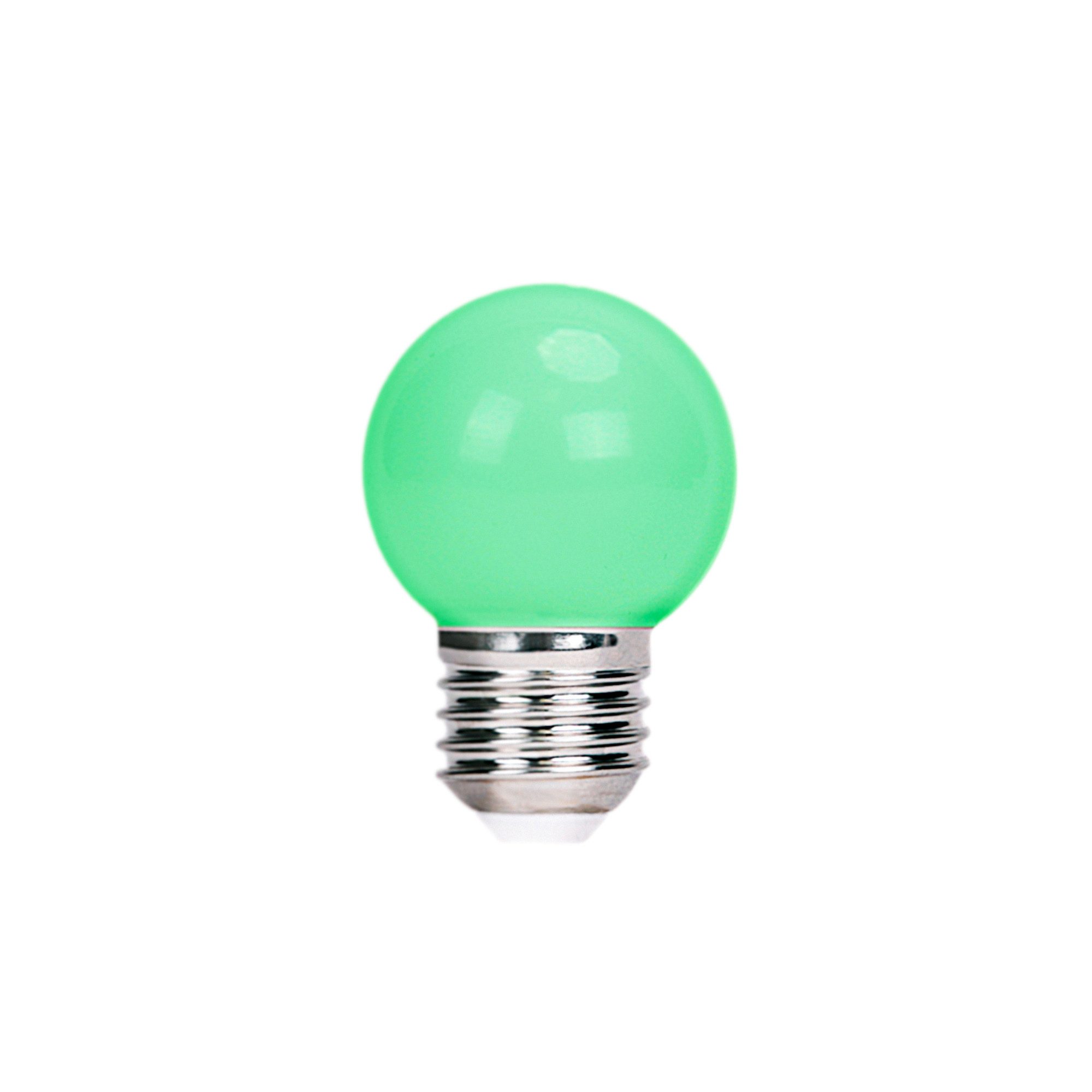 Forever Light LED-Leuchtmittel für dekorative Beleuchtung, E27, 5 St., Grün
