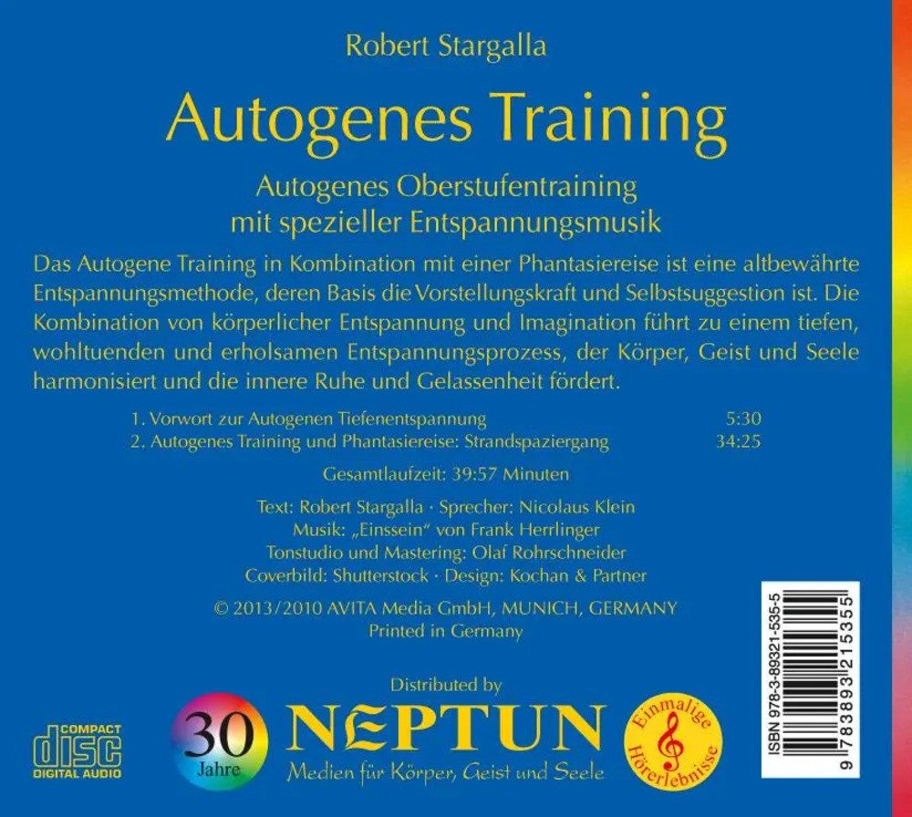 Neptun Hörspiel Autogene Tiefenentspannung günstig online kaufen