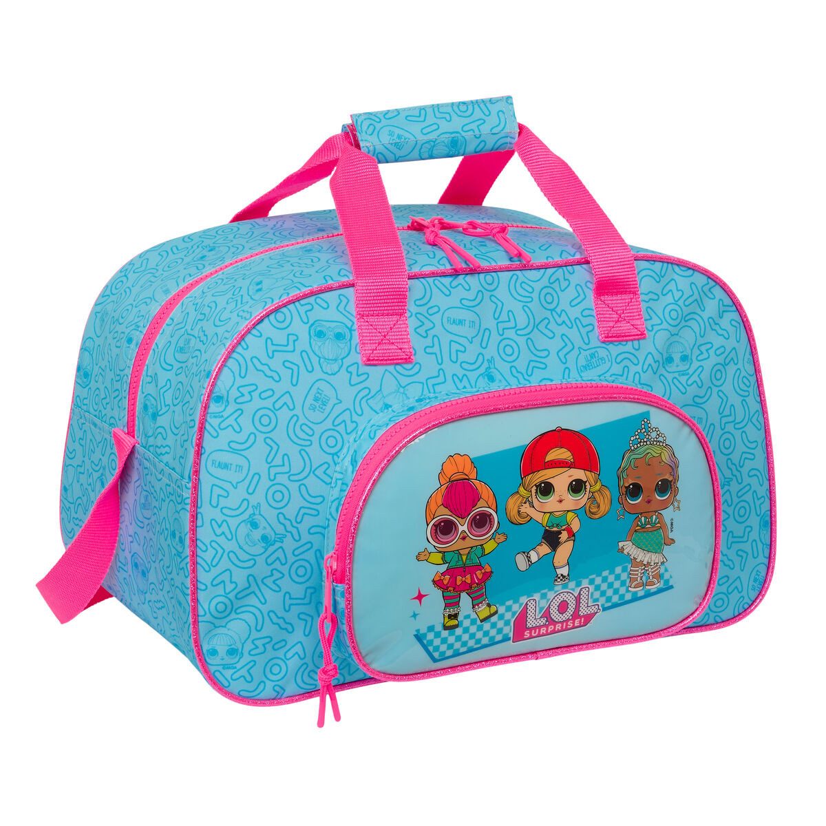 L.O.L. SURPRISE! Sporttasche Sporttasche LOL Surprise Divas Blau 40x24x23 cm
