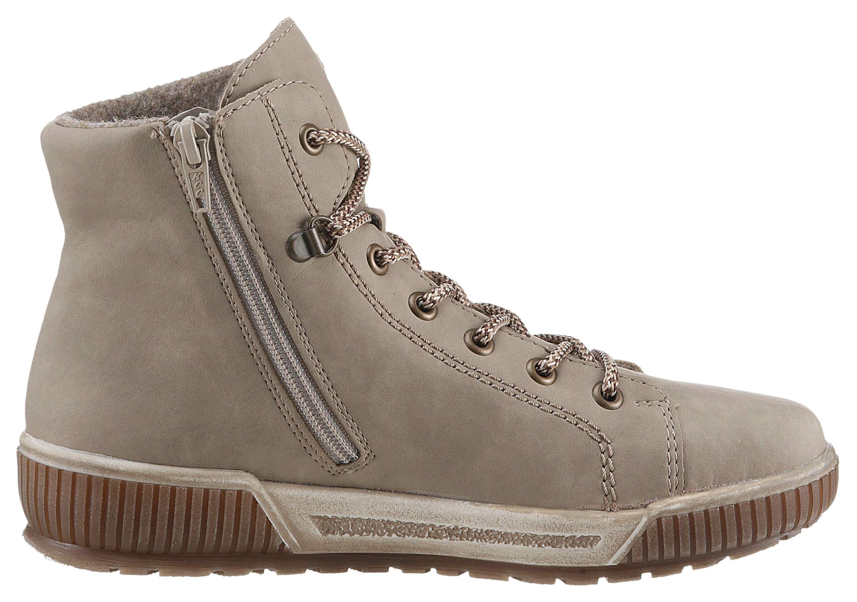 Rieker Schnürboots mit herausnehmbarer SoftFoam-Einlegesohle