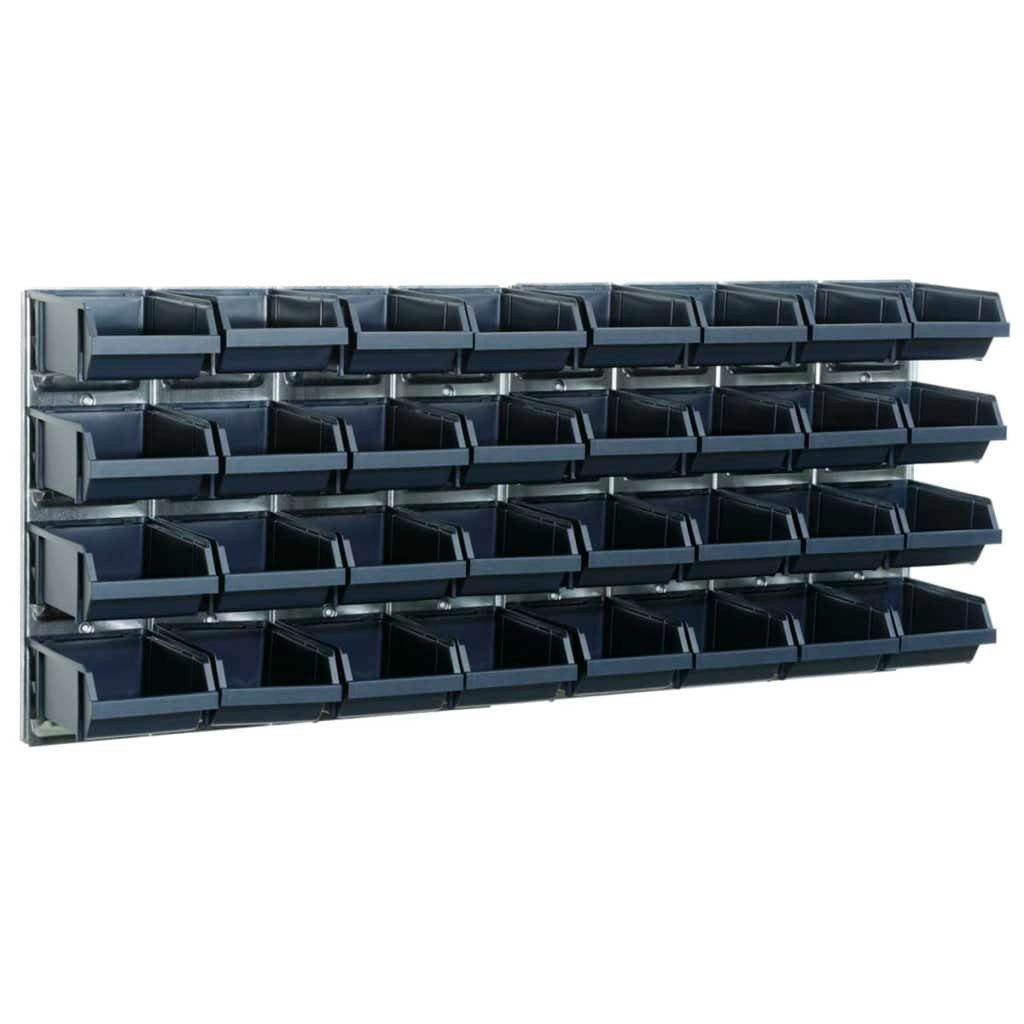 raaco Werkzeugbox Wandpaneel x2 mit 32 Sichtboxen 181211 (1 St)