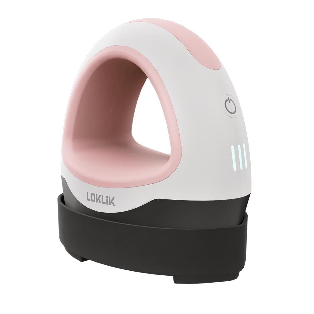 LOKLIK Reisebügeleisen Mini Heat Press pink, Kompakte Heizpresse, Transferpresse zum Aufbügeln, Textildruck – Bild 4 von 4