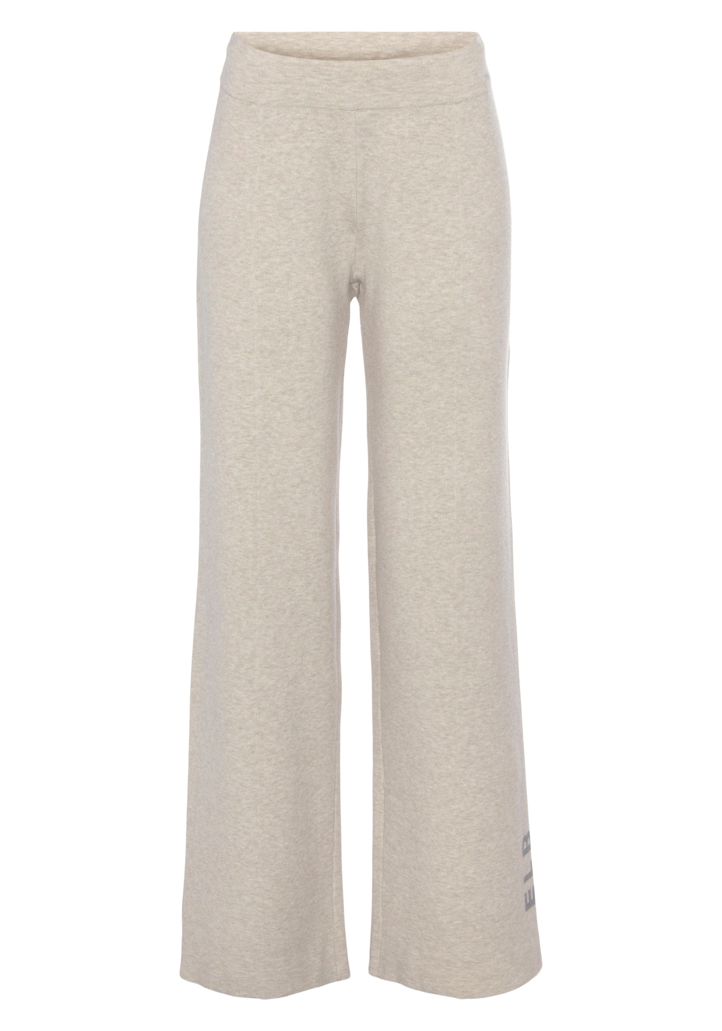 Elbsand Strickhose mit weitem Bein und eingestricktem Logo, Loungewear – Bild 2 von 5