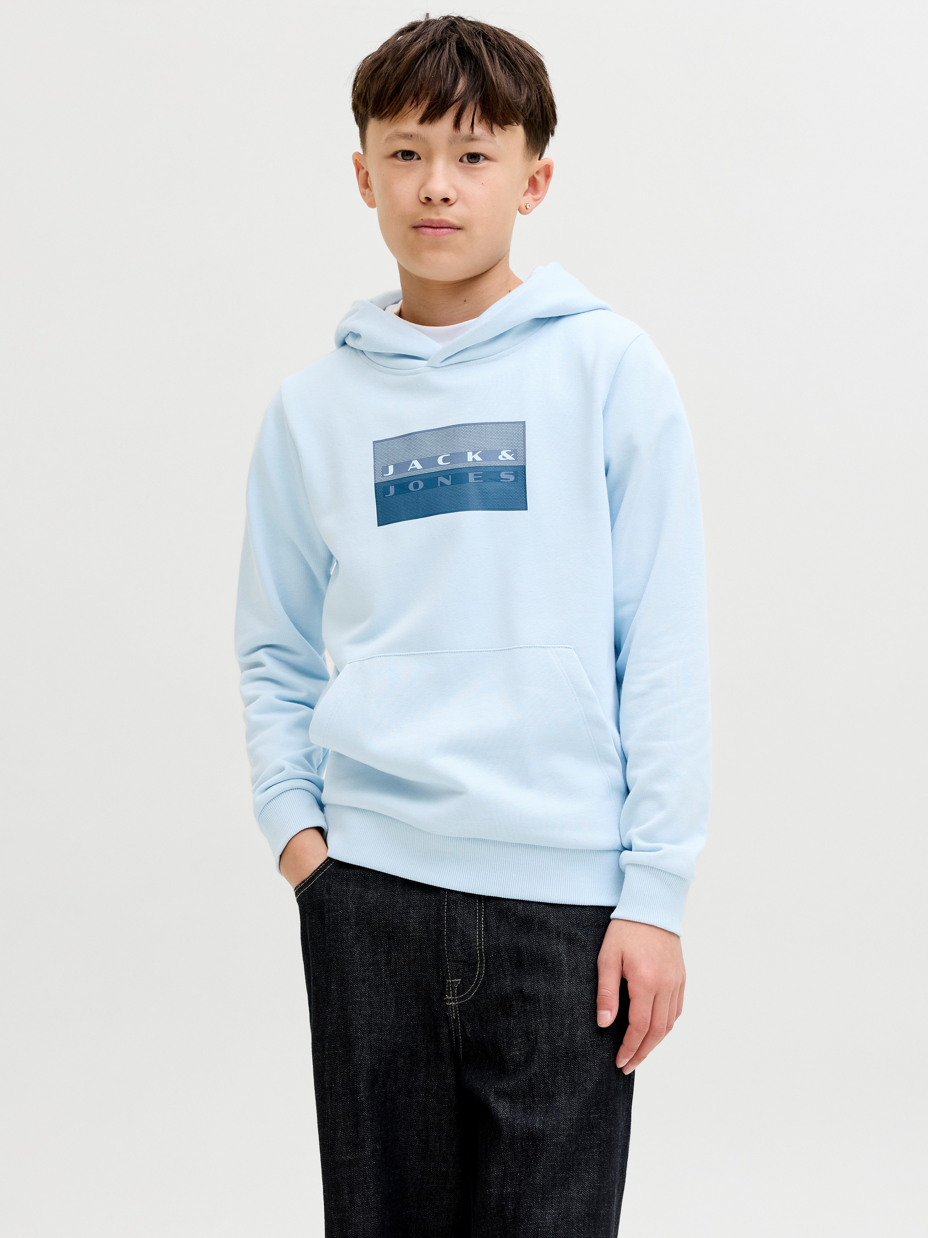 Kapuzensweatshirt JCOFUSION GRAPHIC SWEAT HOOD UNB SN JNR